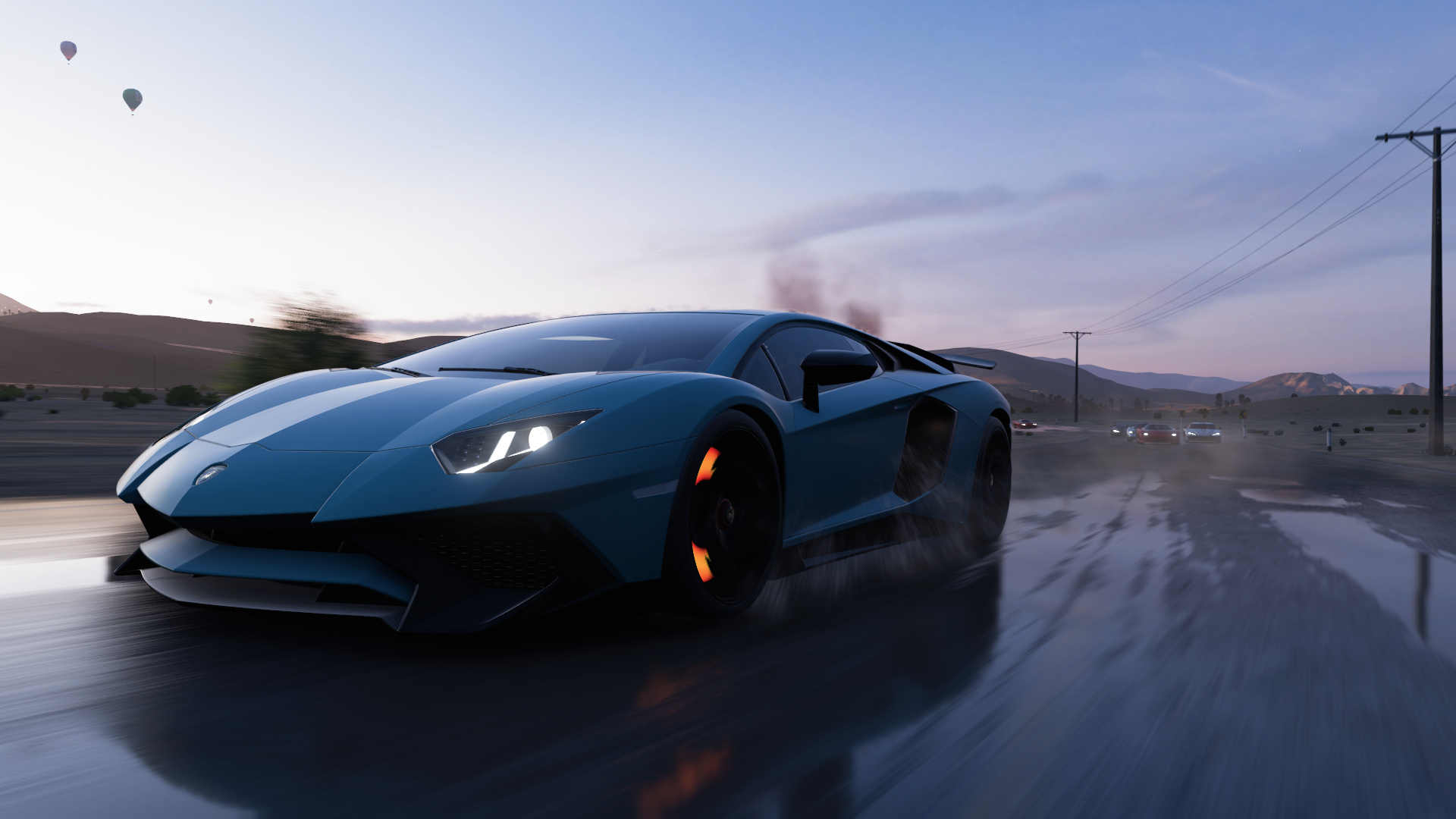 Forza Horizon 5, Lamborghini Aventador Wallpaper, 1920x1080 Full HD Desktop