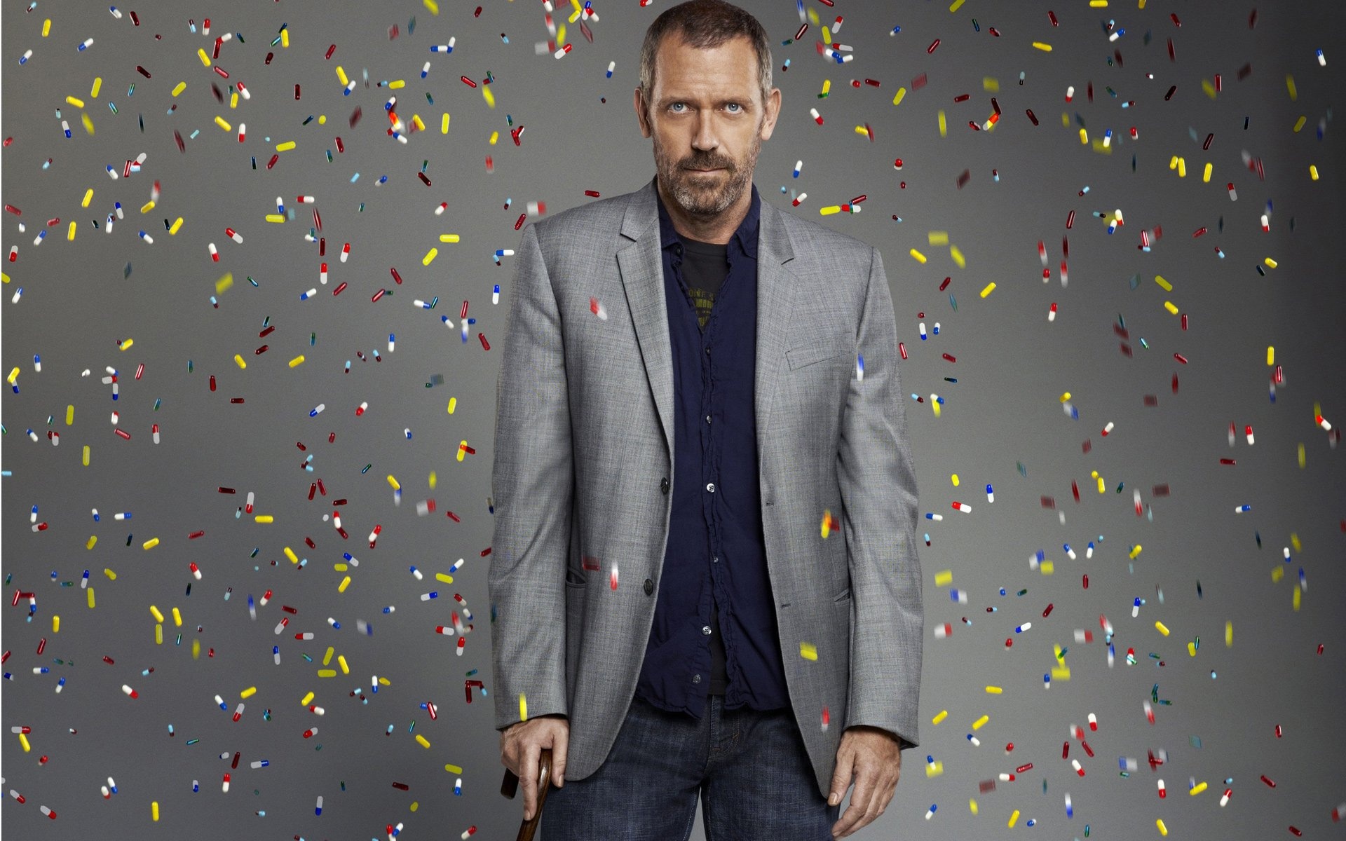 Dr. House: Gregory, The fictional protagonist of the American medical drama series. 1920x1200 HD Background.