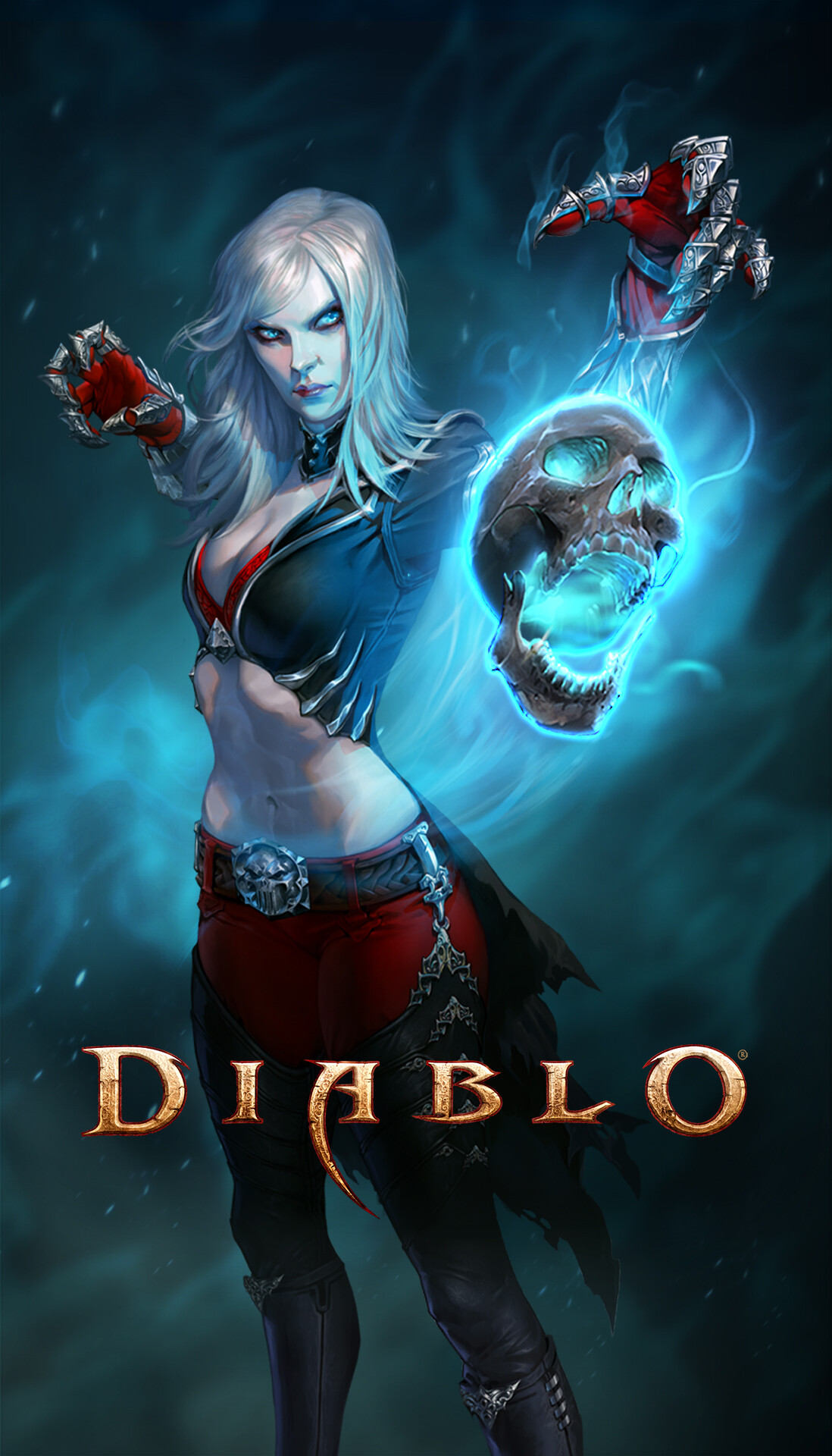 Diablo: The third part of the game release was the fastest-selling PC game of all time. 1100x1920 HD Background.