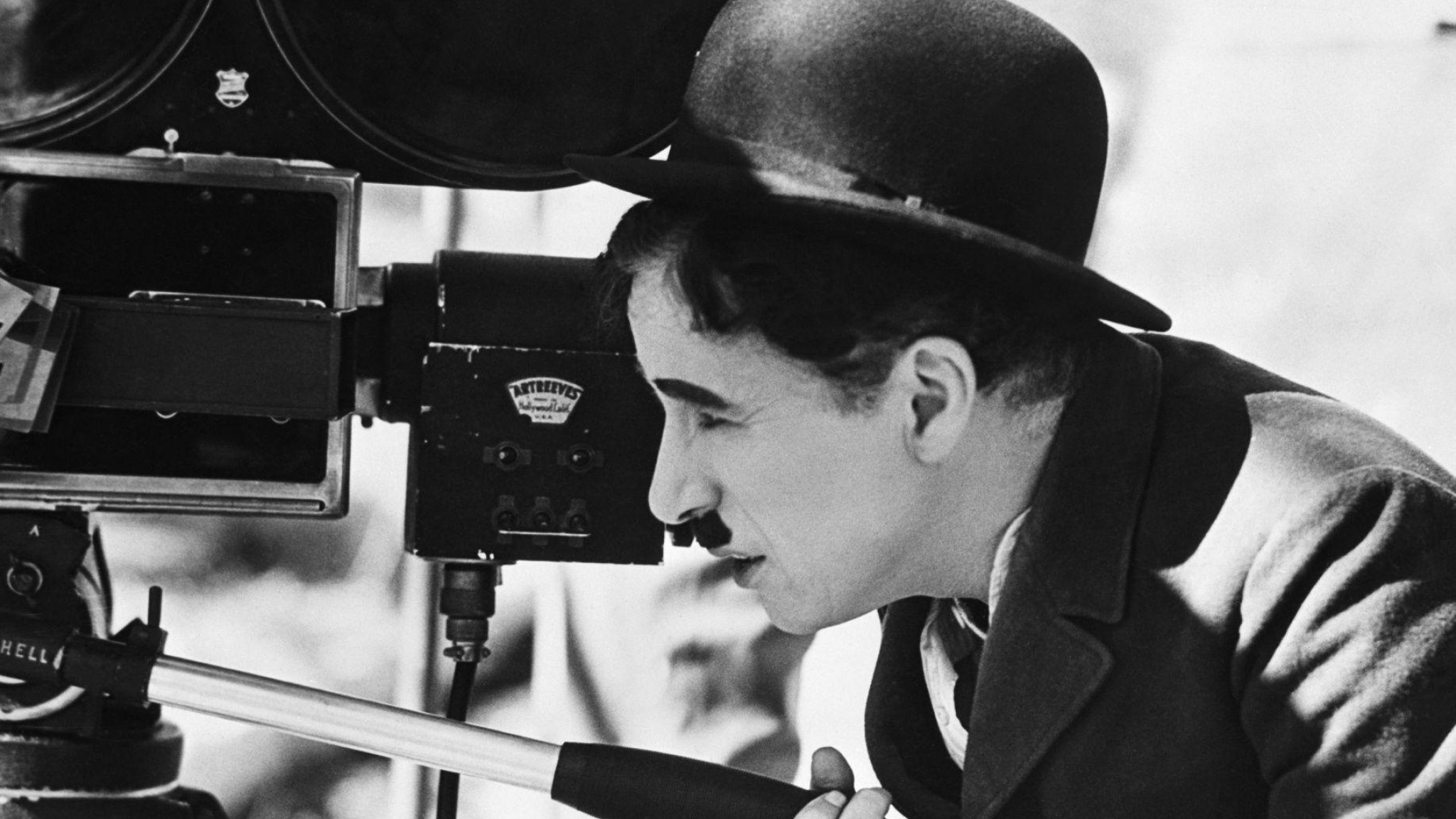 High-resolution wallpapers, Vintage movies, Screen legend, Charlie Chaplin, 2050x1160 HD Desktop