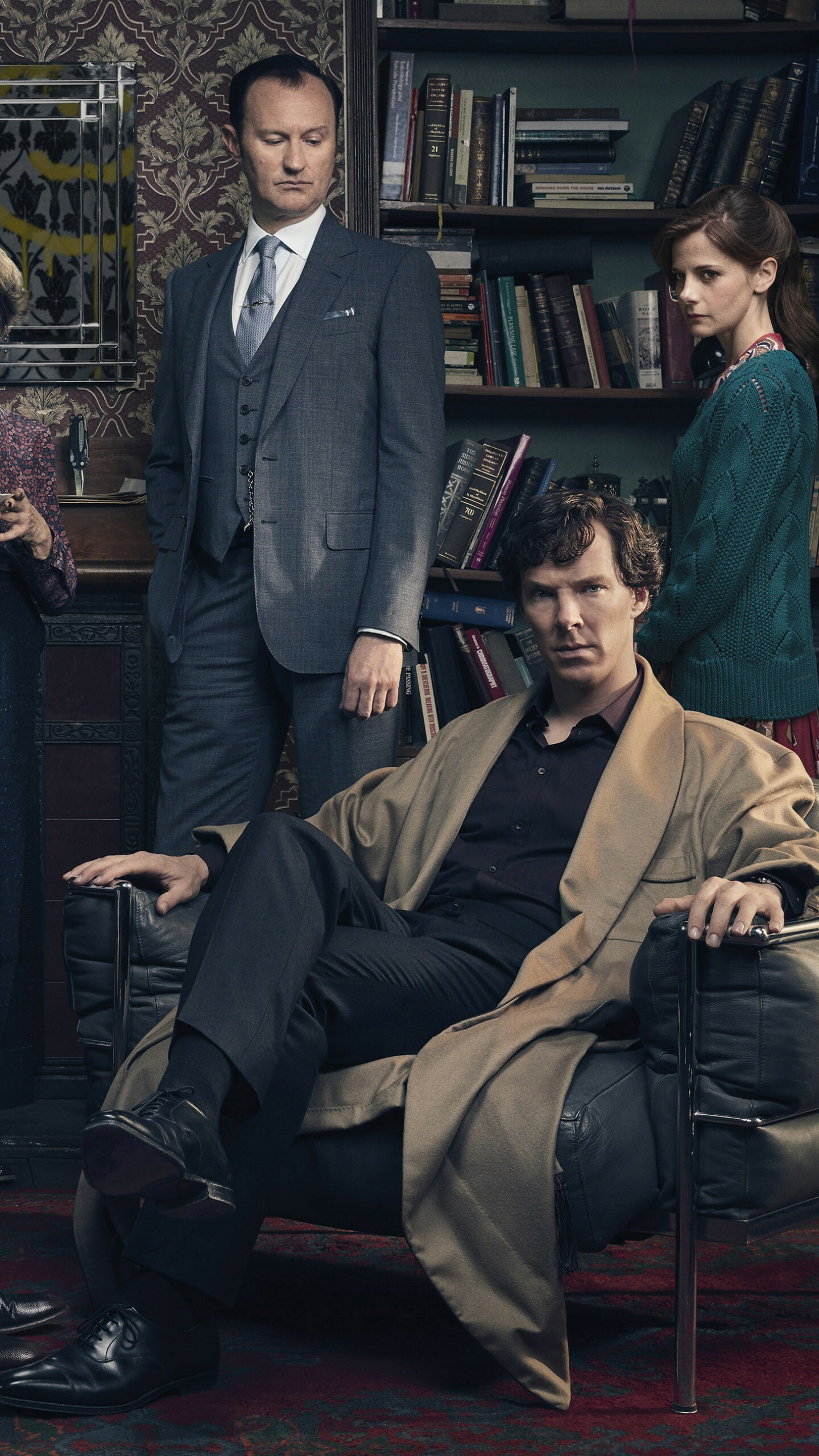 Sherlock (TV Series): Season 4, Benedict Cumberbatch, Martin Freeman, Louise  Brealey, TV Show. 1440x2560 HD Wallpaper.