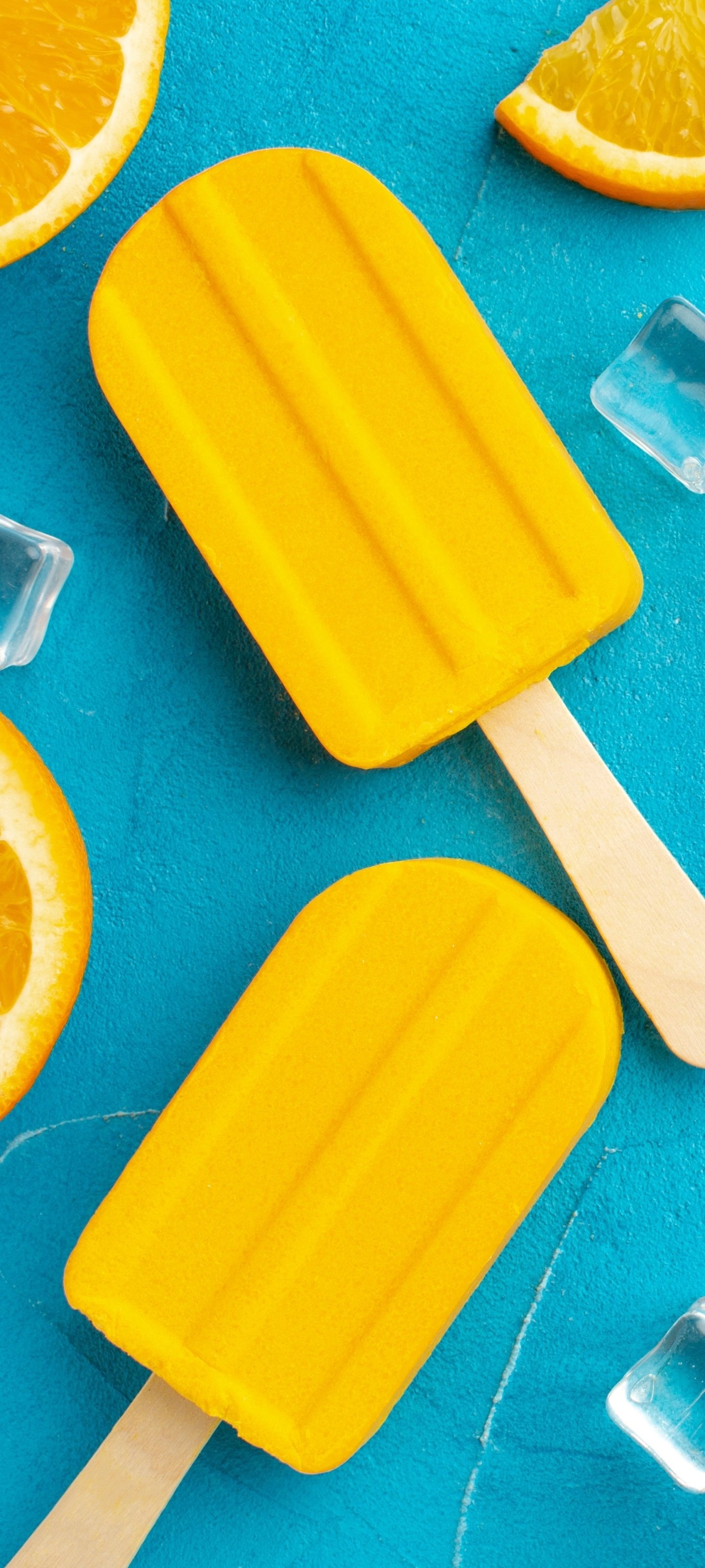 Sweet and delicious, Frozen fruity popsicles, Summertime favorite, Yummy frozen treat, 1440x3200 HD Phone