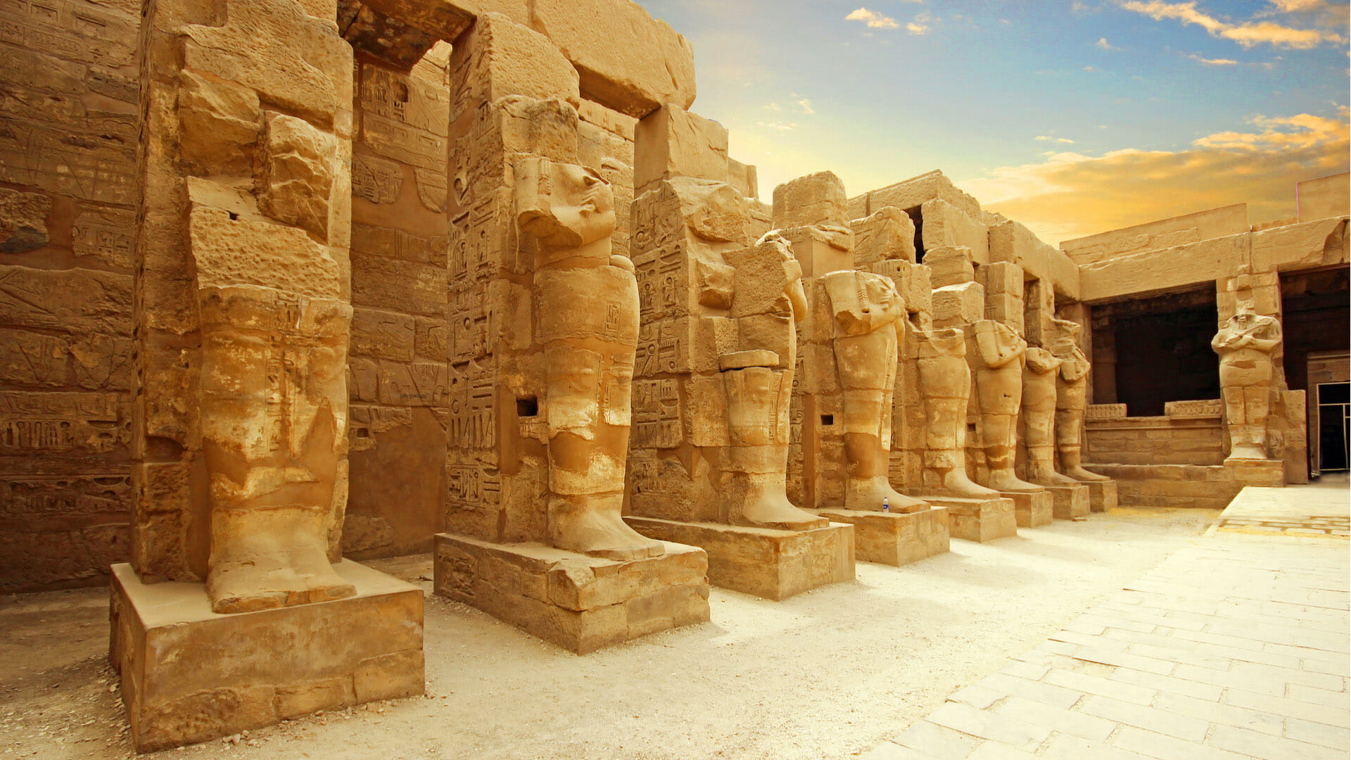Karnak Temple, Luxor holidays, Egypt, Steppes travel, 1920x1080 Full HD Desktop