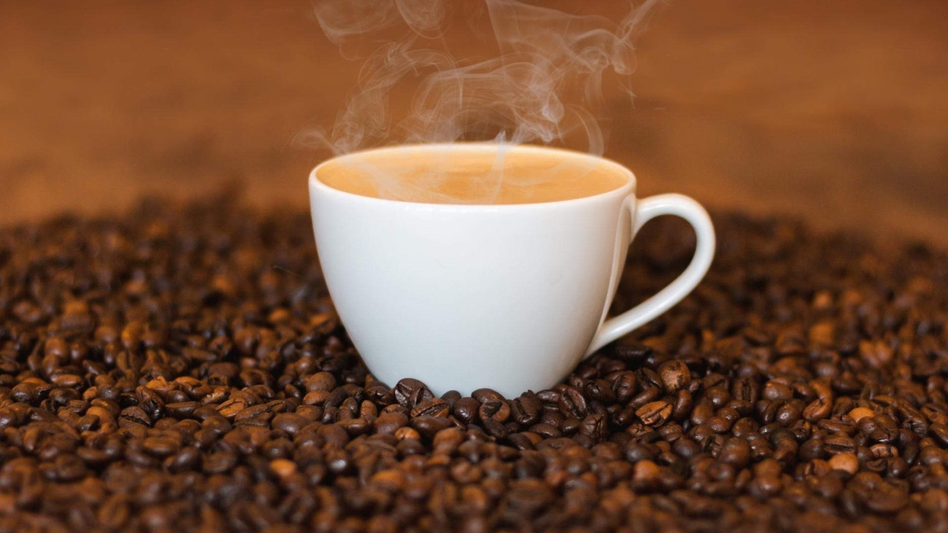 Coffee: Morning drink, Kitchenware, Vapor. 1920x1080 Full HD Background.