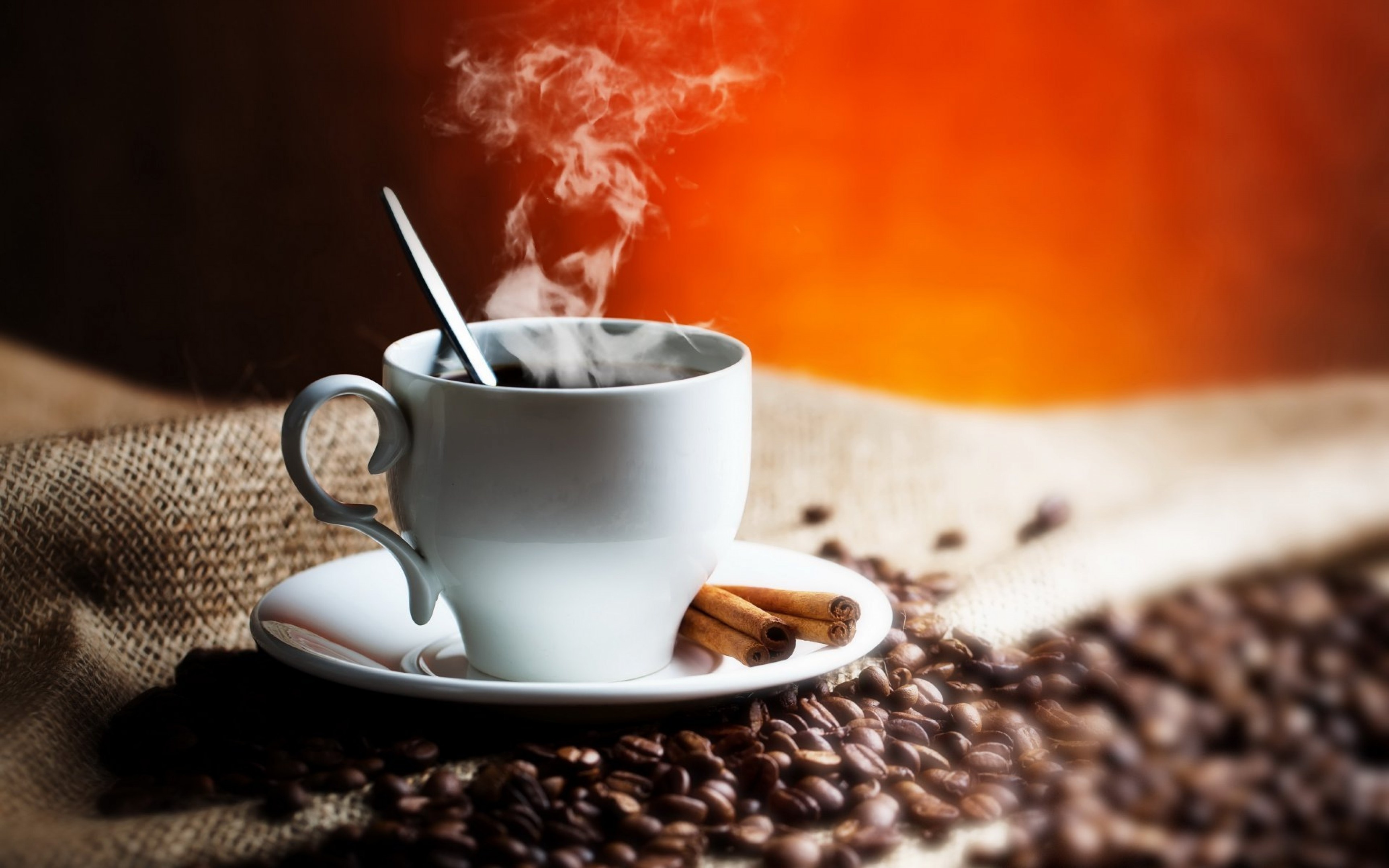 Coffee: A brewed drink made from roasted beans. 3460x2160 HD Background.