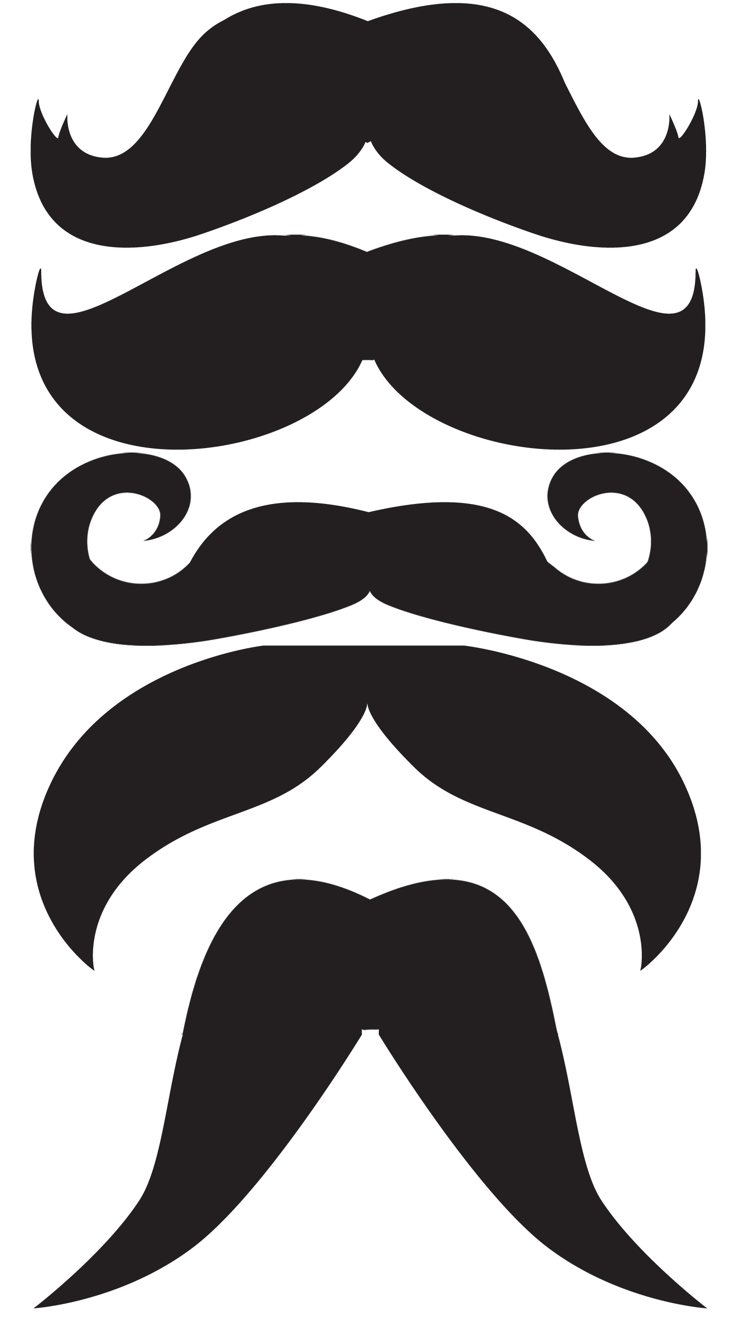 Galaxy Mustache, Mustache images, Free download, High-quality vibes, 1500x2700 HD Phone