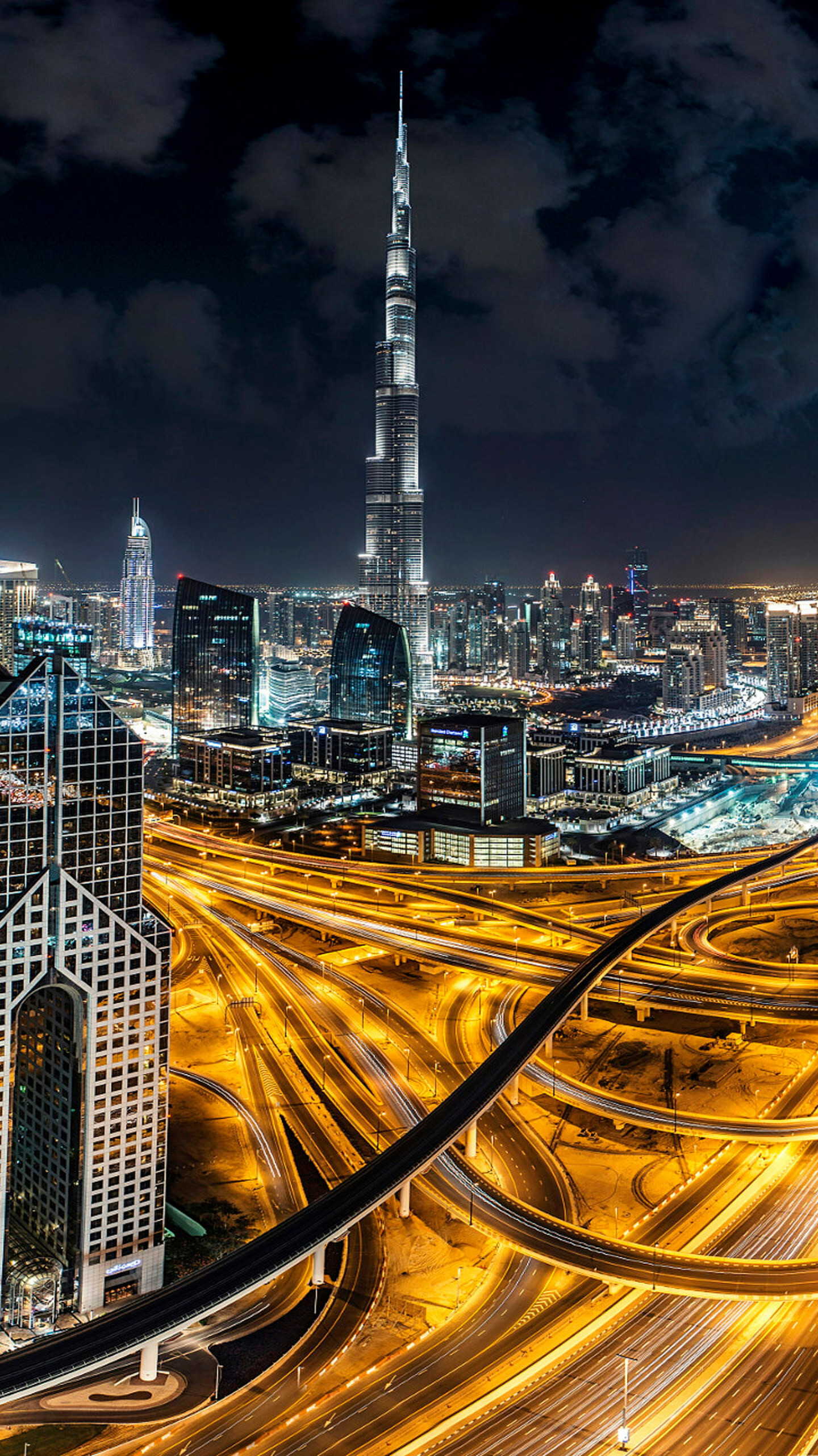United Arab Emirates: Burj Khalifa, Dubai, United Arabia. 1440x2560 HD Wallpaper.