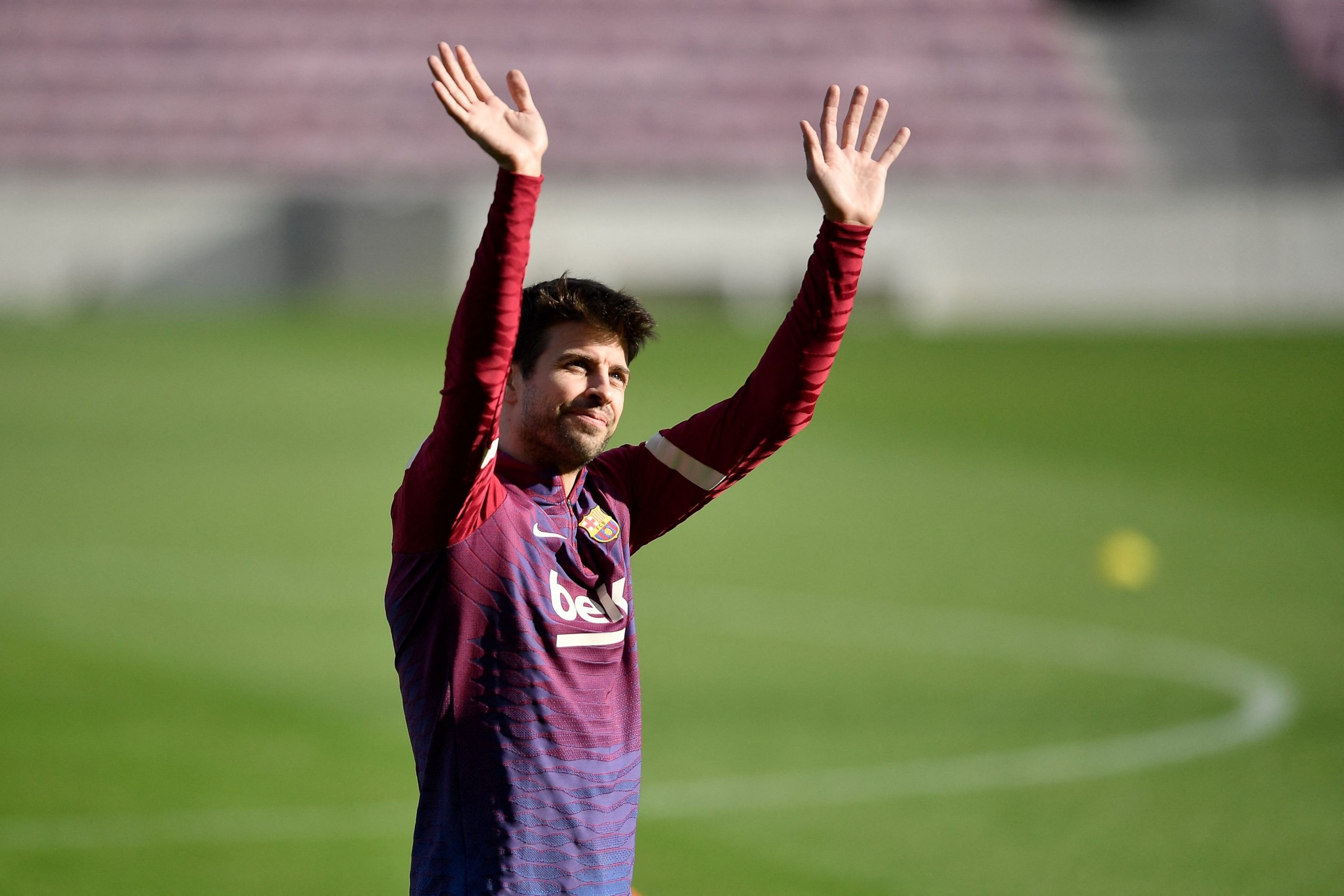 Gerard Pique: Furious Barcelona hero, Footballer. 2560x1710 HD Background.
