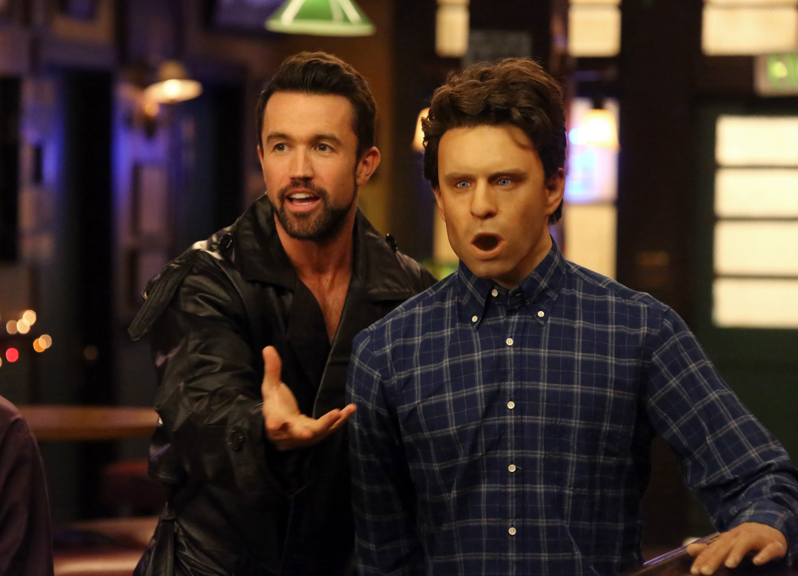It's Always Sunny in Philadelphia (TV Series): An American comedy television series created by Rob McElhenney, Paddy's Pub. 2560x1850 HD Wallpaper.