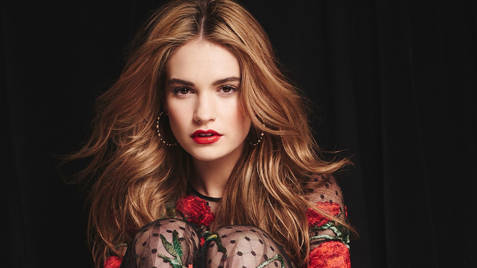 Lily James hot, Beautiful images, Sexy wallpapers, 1920x1080 Full HD Desktop