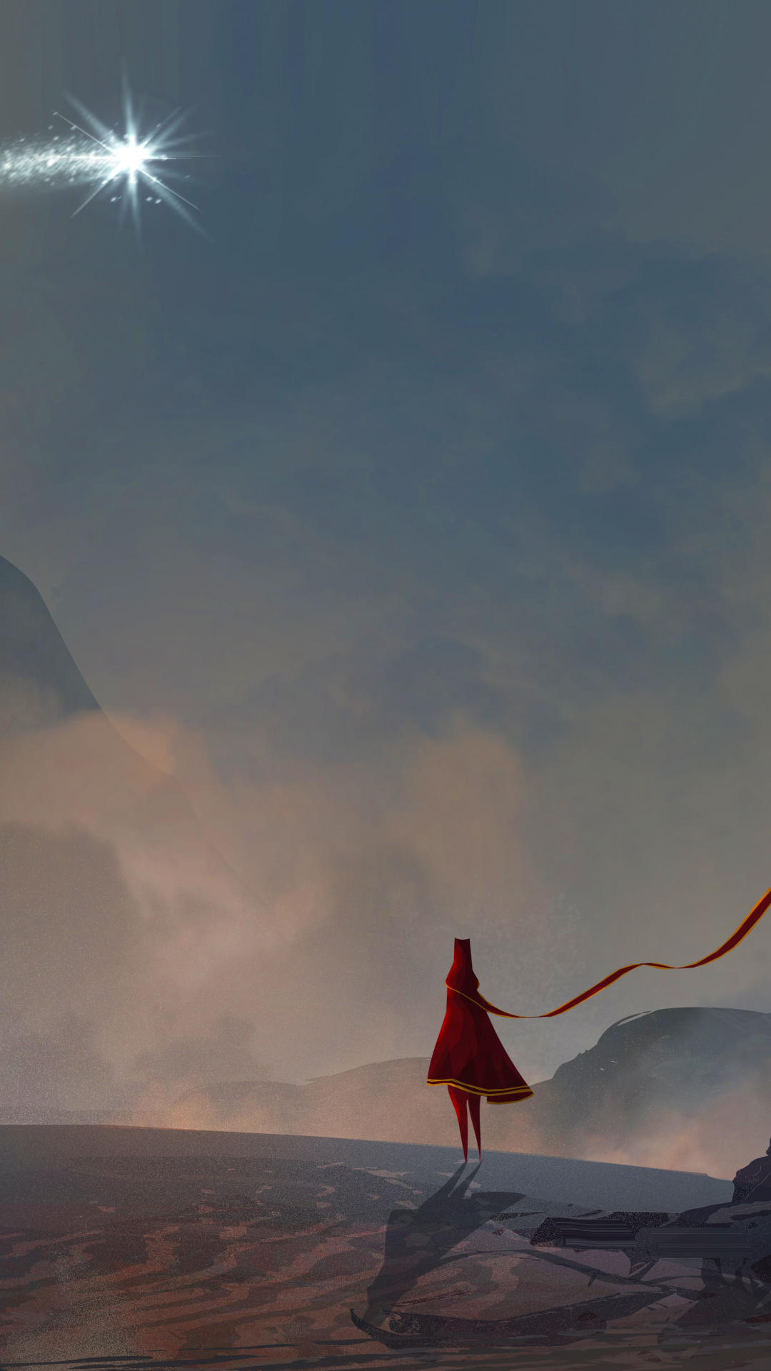 Journey game, Epic adventure, Enigmatic world, Gaming masterpiece, 1080x1920 Full HD Handy