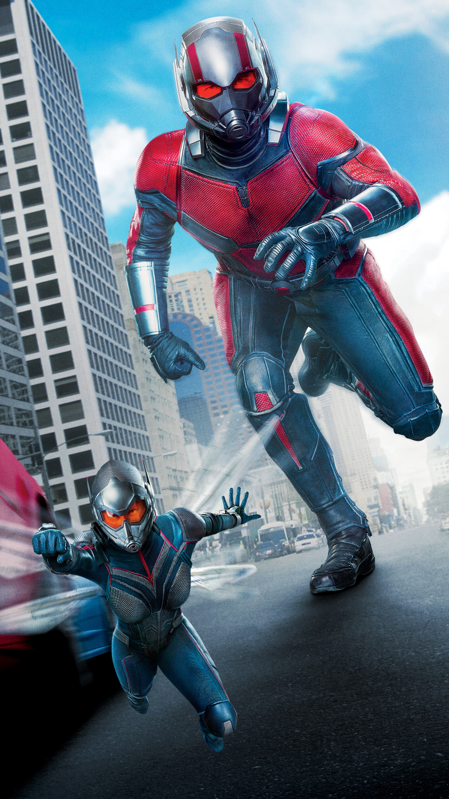 Movie Ant-Man, Marvel superhero, Action-packed, Spectacular, 1440x2560 HD Phone