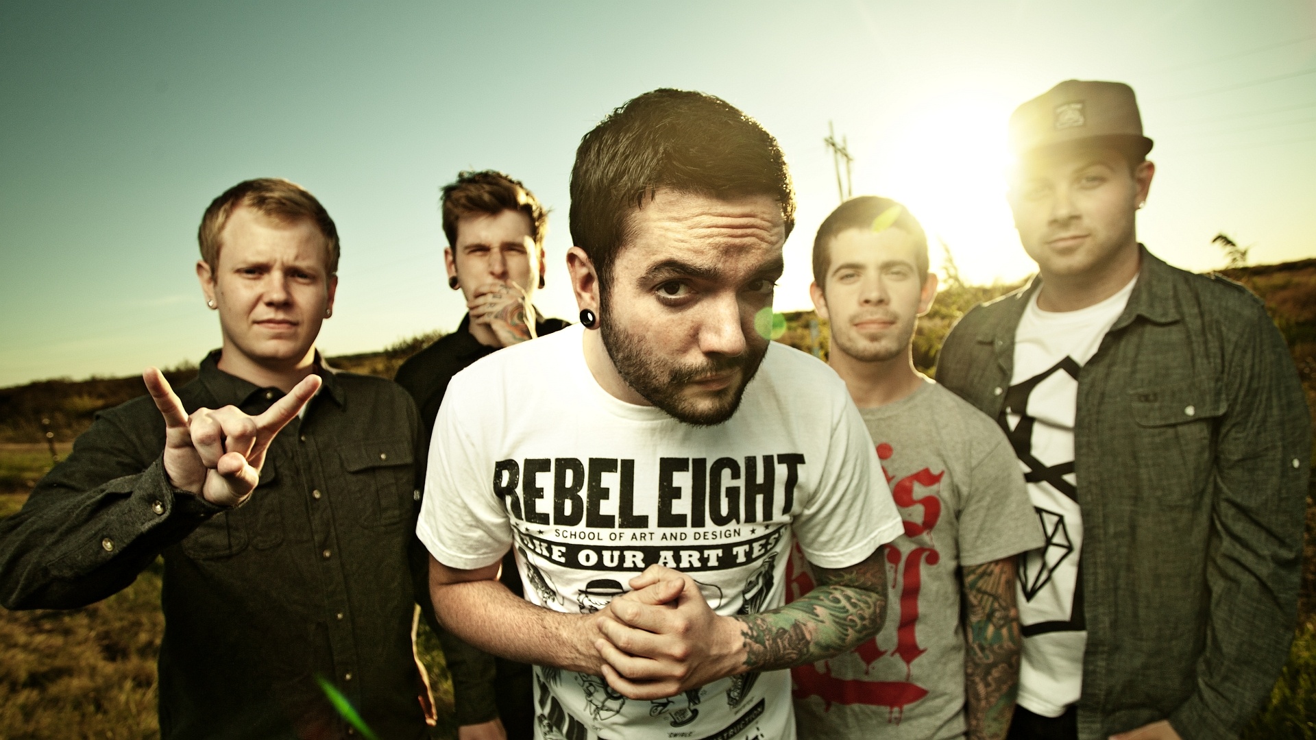 A Day to Remember, HD wallpapers, Rock music, Band, 1920x1080 Full HD Desktop