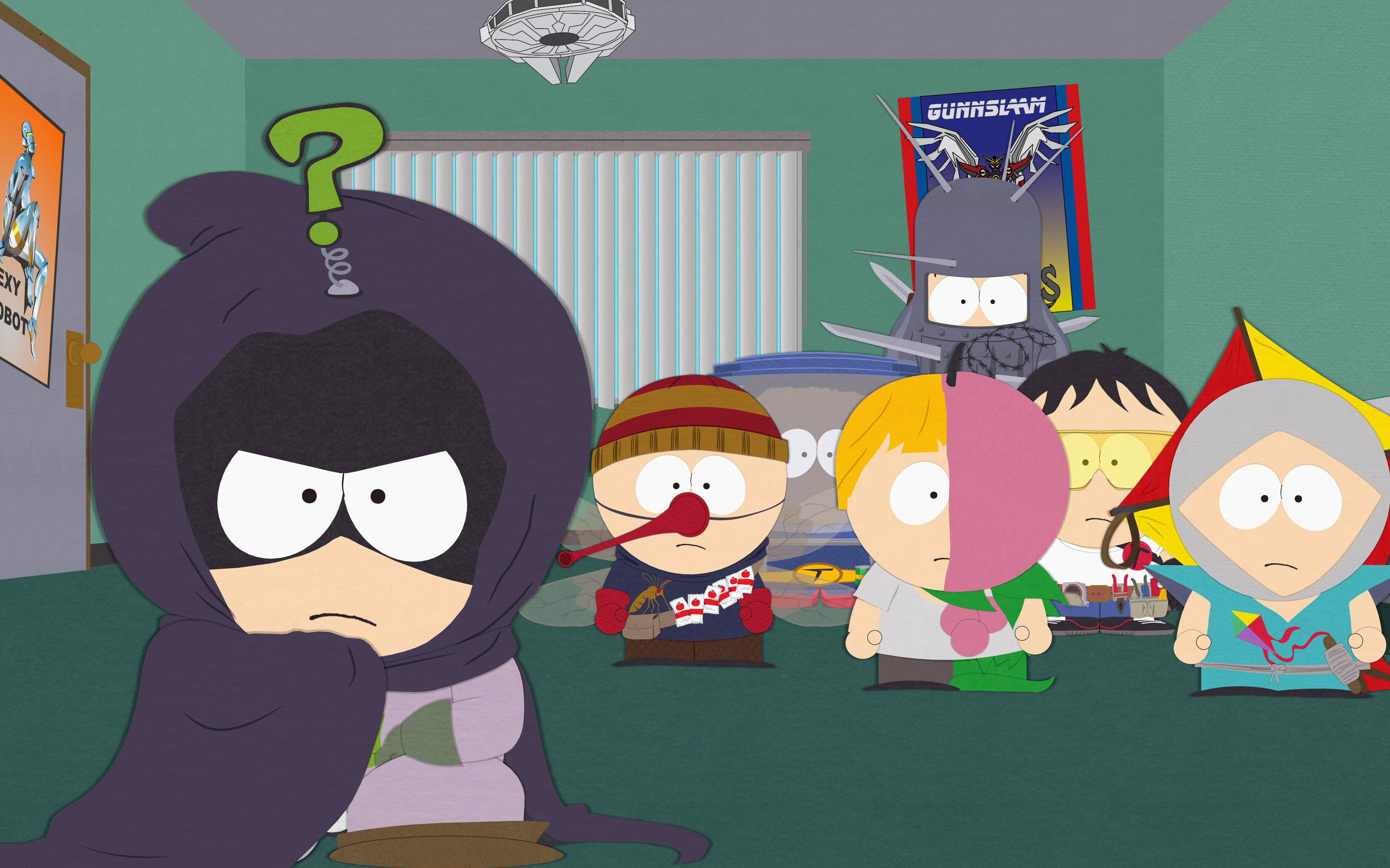 South Park: Mysterion Rises, Coon and Friends, Kenny McCormick. 3300x2070 HD Wallpaper.