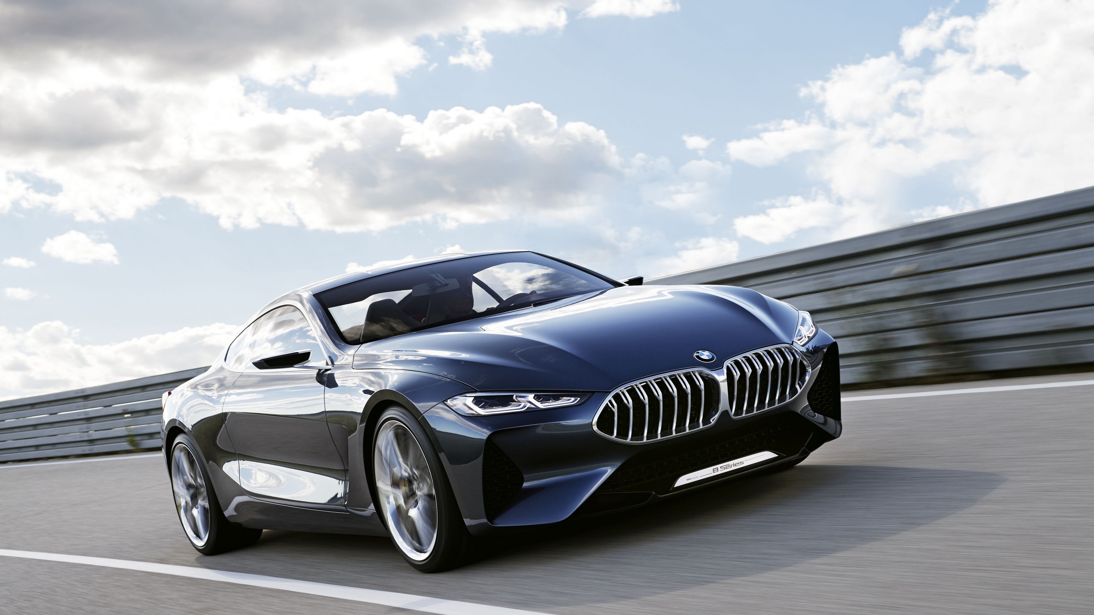 BMW 8 Series (Auto), 4K wallpaper, Exquisite design, Automotive excellence, 3840x2160 4K Desktop