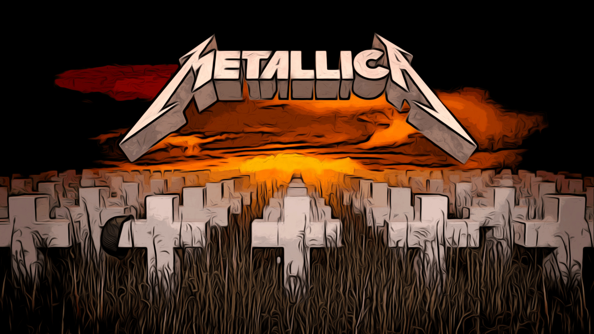 Metallica, 4K wallpapers, Heavy metal, Thrash music, 1920x1080 Full HD Desktop