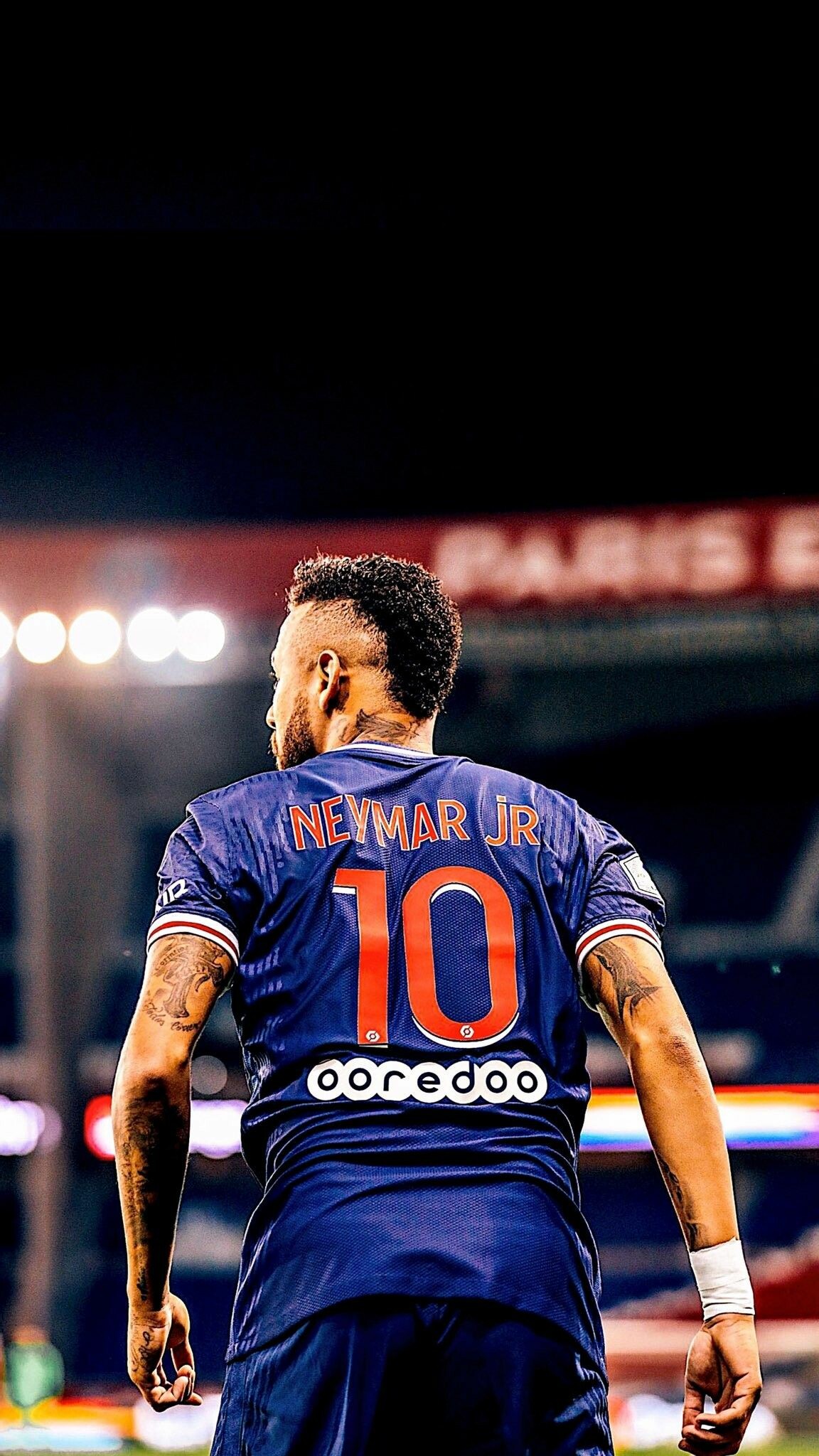 Neymar: Forbes ranked him the world's third highest-paid athlete in 2019. 1160x2050 HD Background.