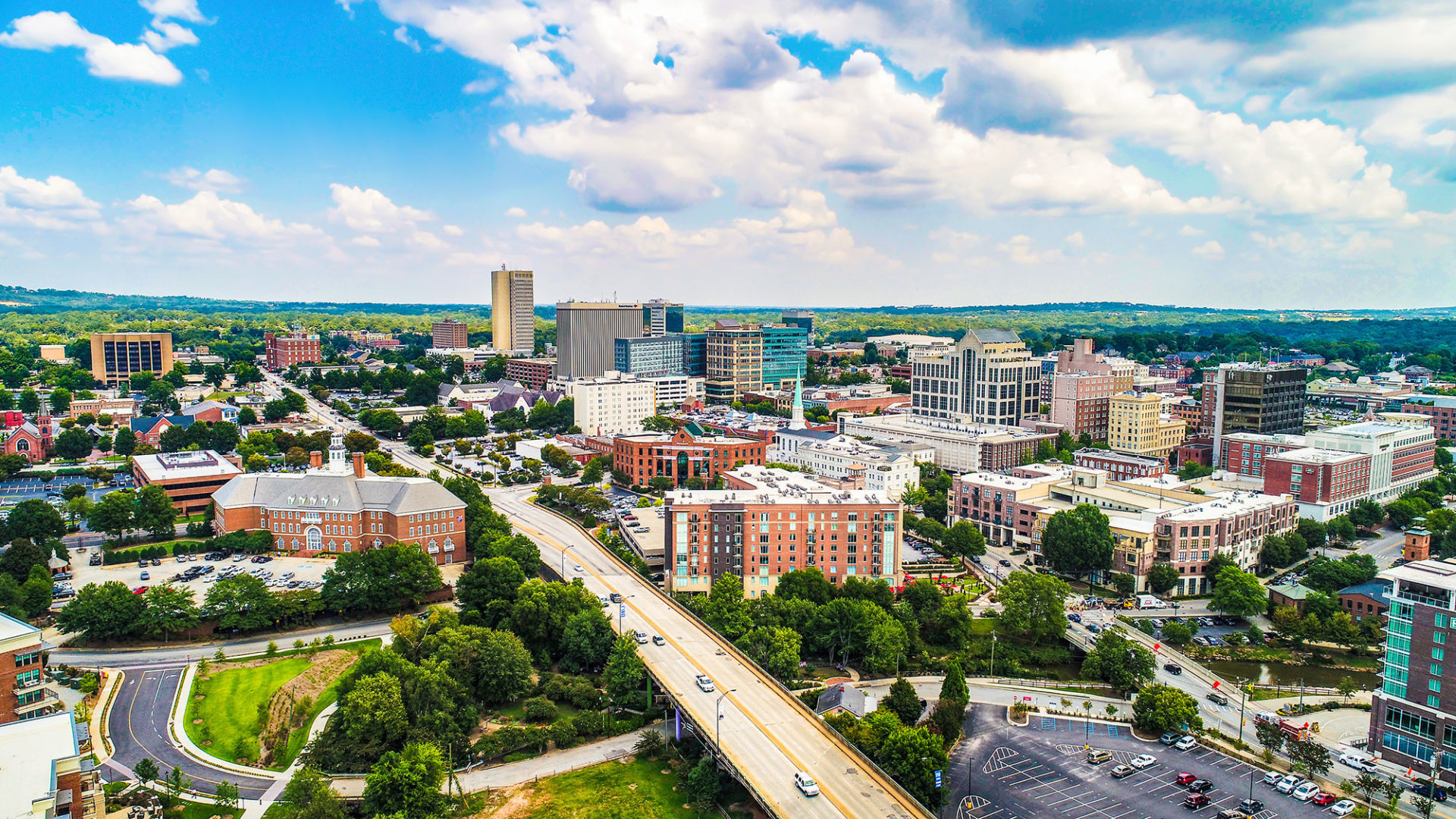 Columbia, South Carolina, Travels, Commercial real estate services, 1920x1080 Full HD Desktop