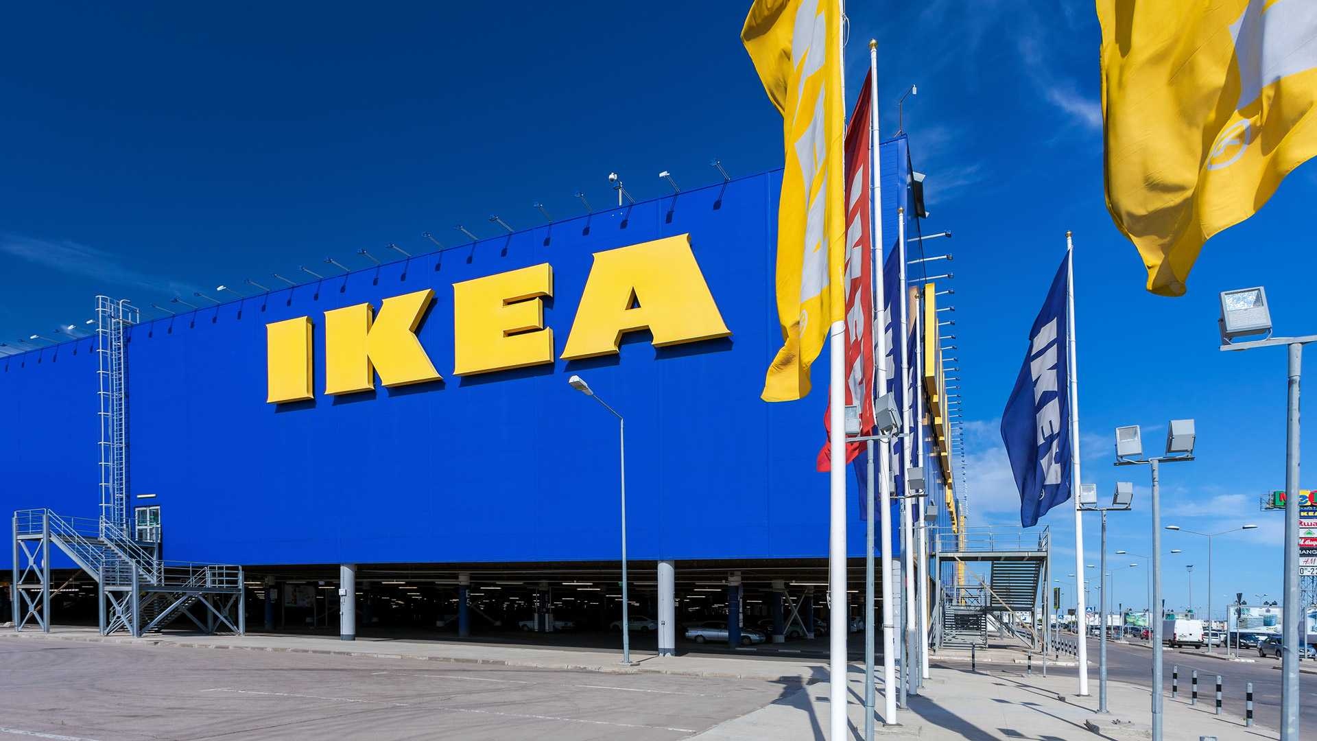 Ikea: A healthy 75 years’ old, the Scandinavian born-and-bred brand, India, Mumbai. 1920x1080 Full HD Background.