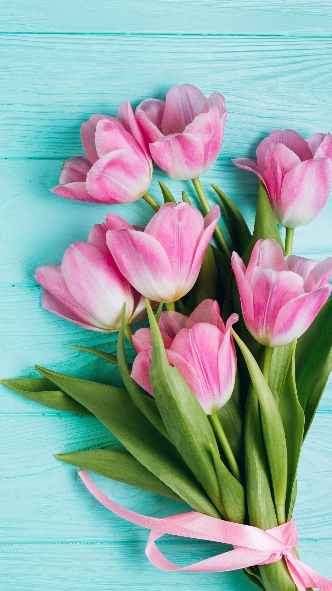 Tulip: Bouquet, Flower Arranging,  Flowering Plant. 1080x1920 Full HD Background.