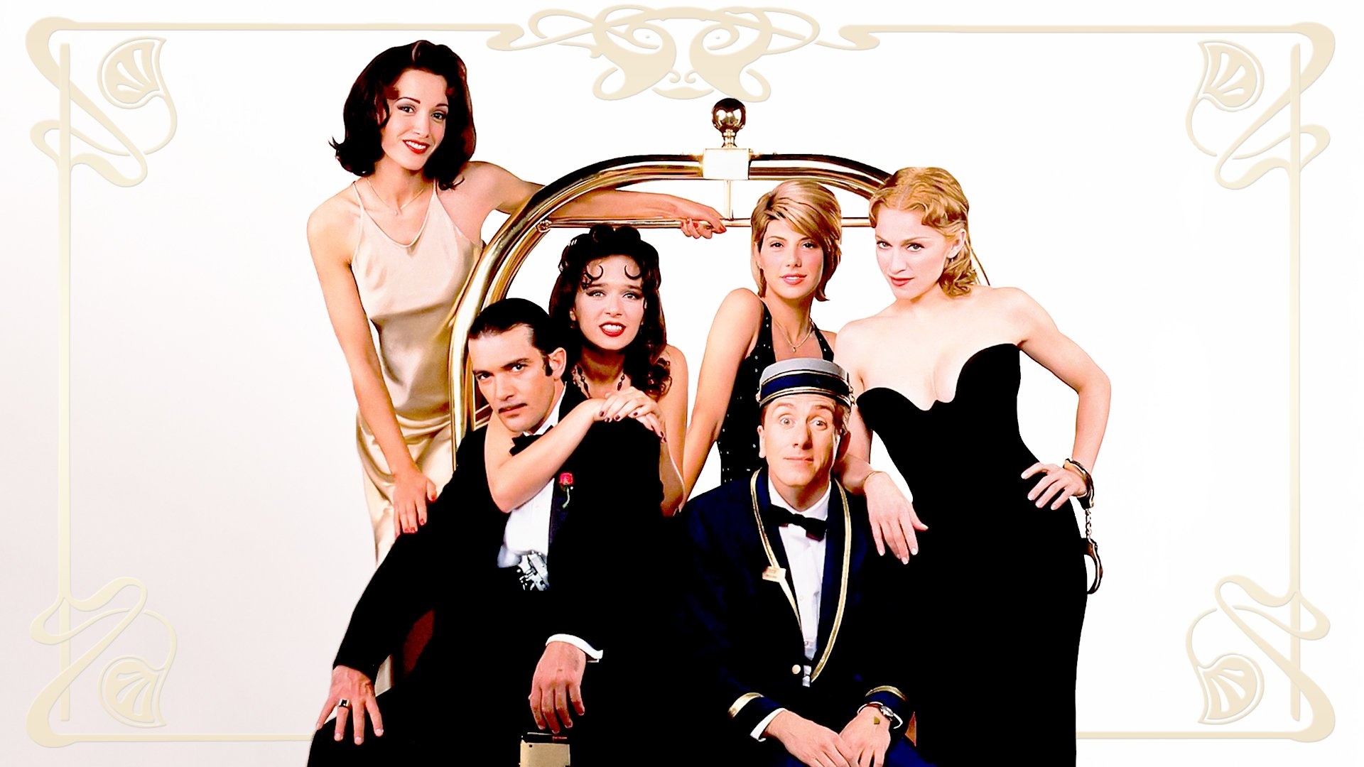 Four Rooms, Quirky comedy, Wild misadventures, Unexpected twists, 1920x1080 Full HD Desktop