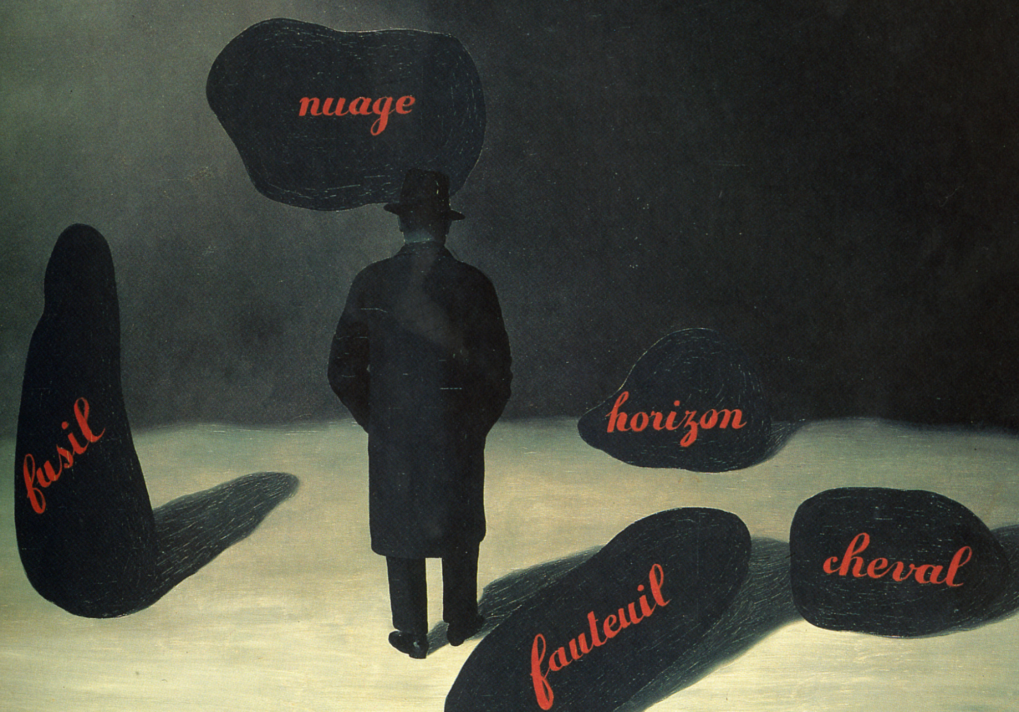 Ren Magritte, Surrealist masterpieces, Optical illusion, Conceptual art, 2000x1400 HD Desktop