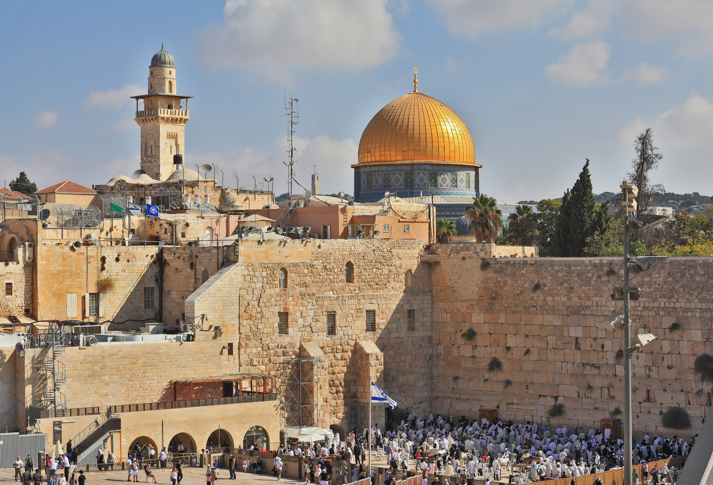 The Western Wall, 50 Facts, Jerusalem, Jewish Philanthropies, 2500x1700 HD Desktop