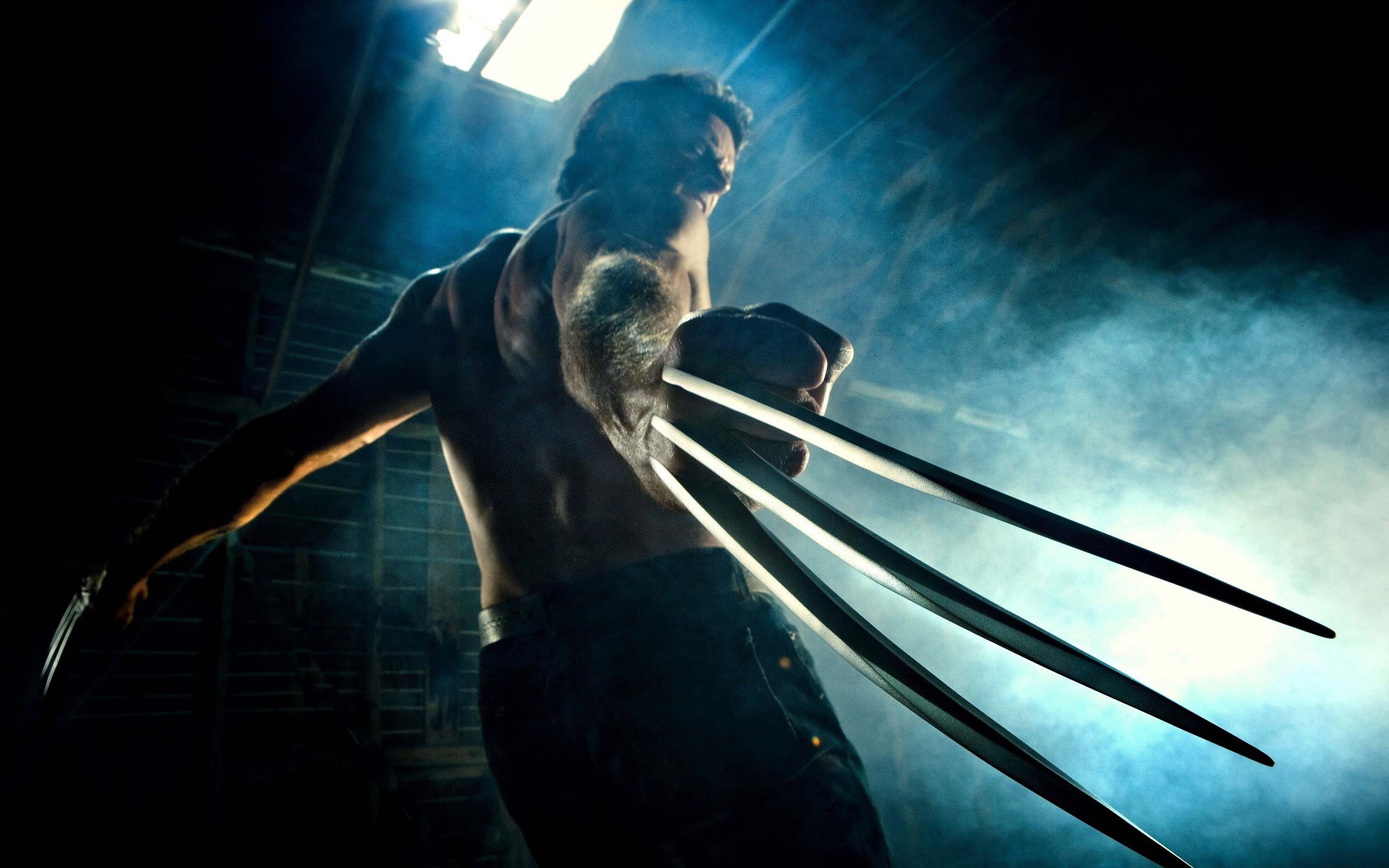 Wolverine skeleton, Dark background, Mysterious, Enigmatic, 2560x1600 HD Desktop