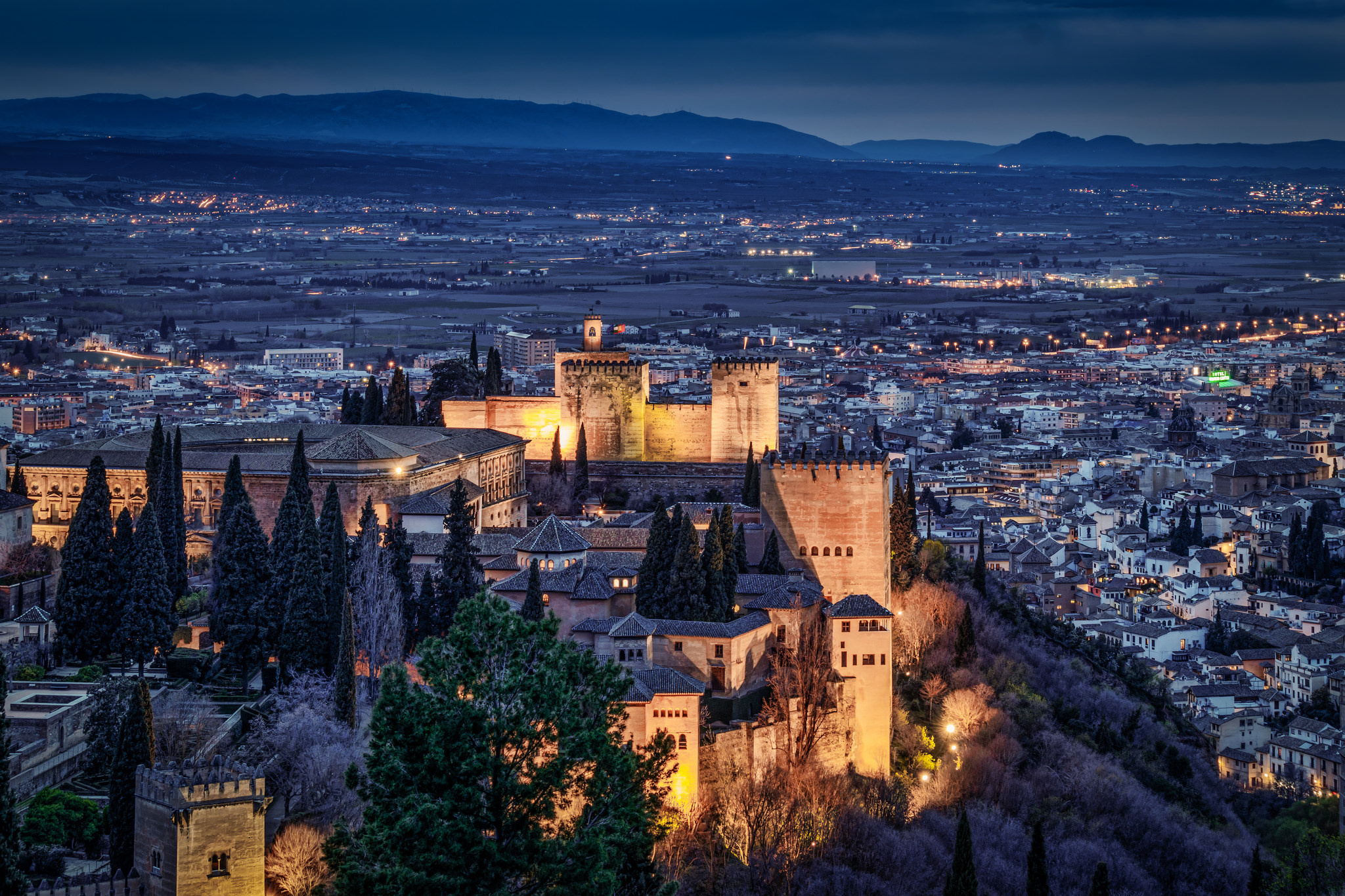 Alhambra, Travels, Spain, Granada, 2050x1370 HD Desktop