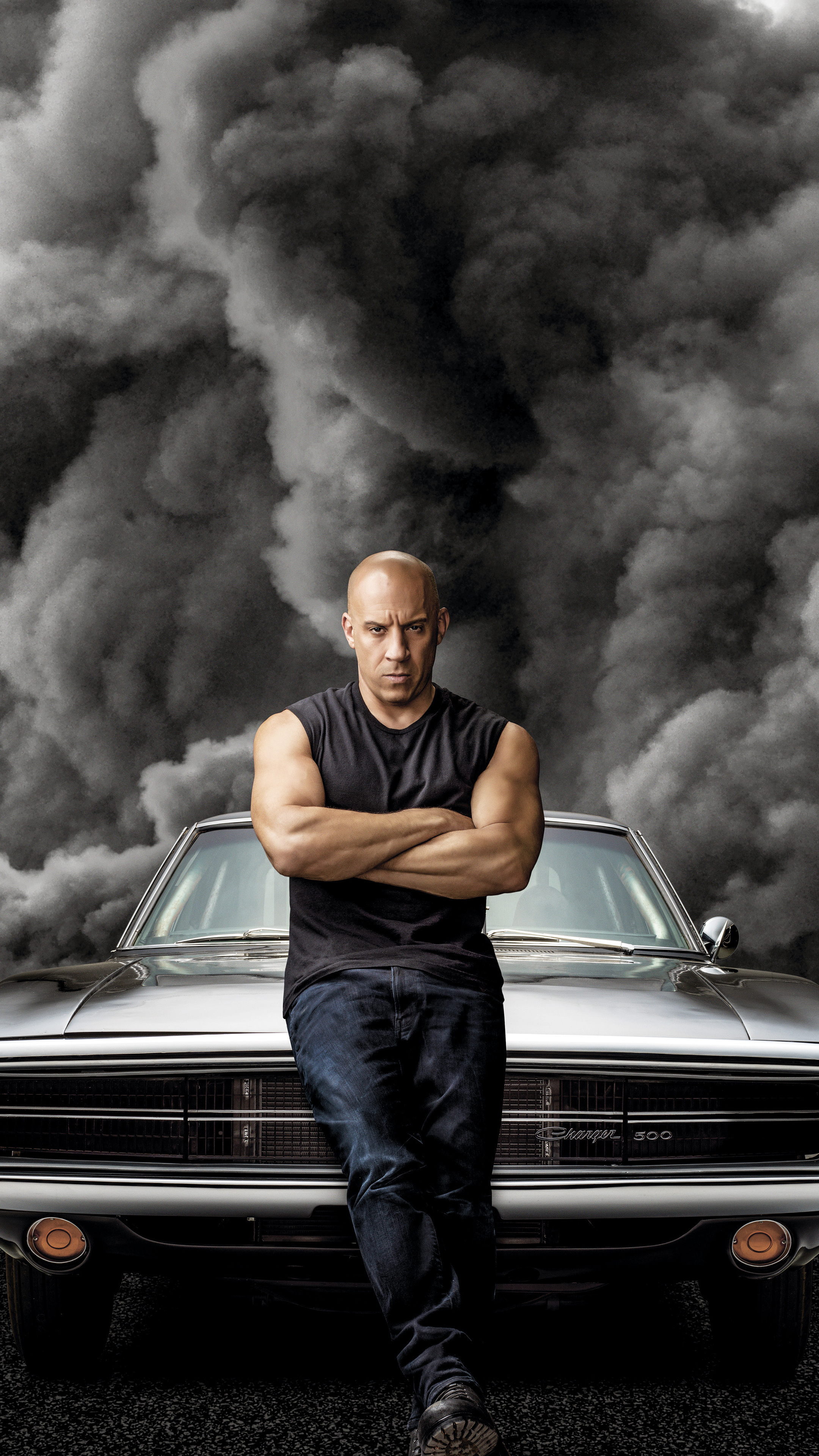Dominic Toretto, Fast 9, Vin Diesel, Sony Xperia, 2160x3840 4K Phone