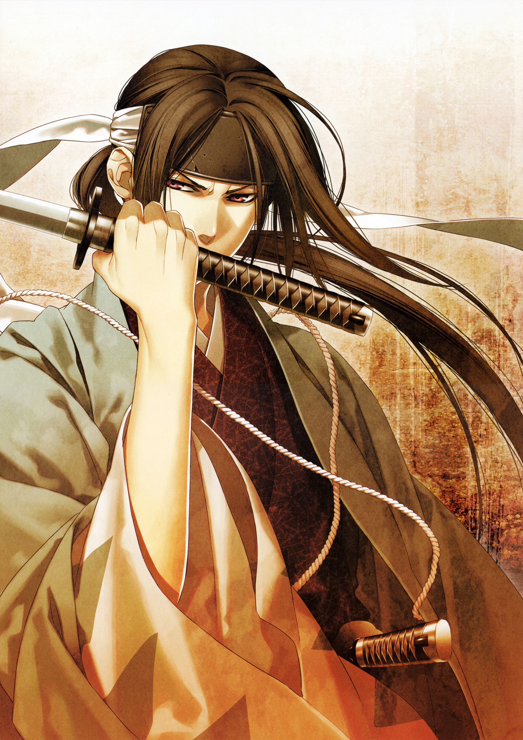 Shinsengumi warriors, Historical romance, Anime scans, Artistic wallpapers, 1700x2410 HD Phone