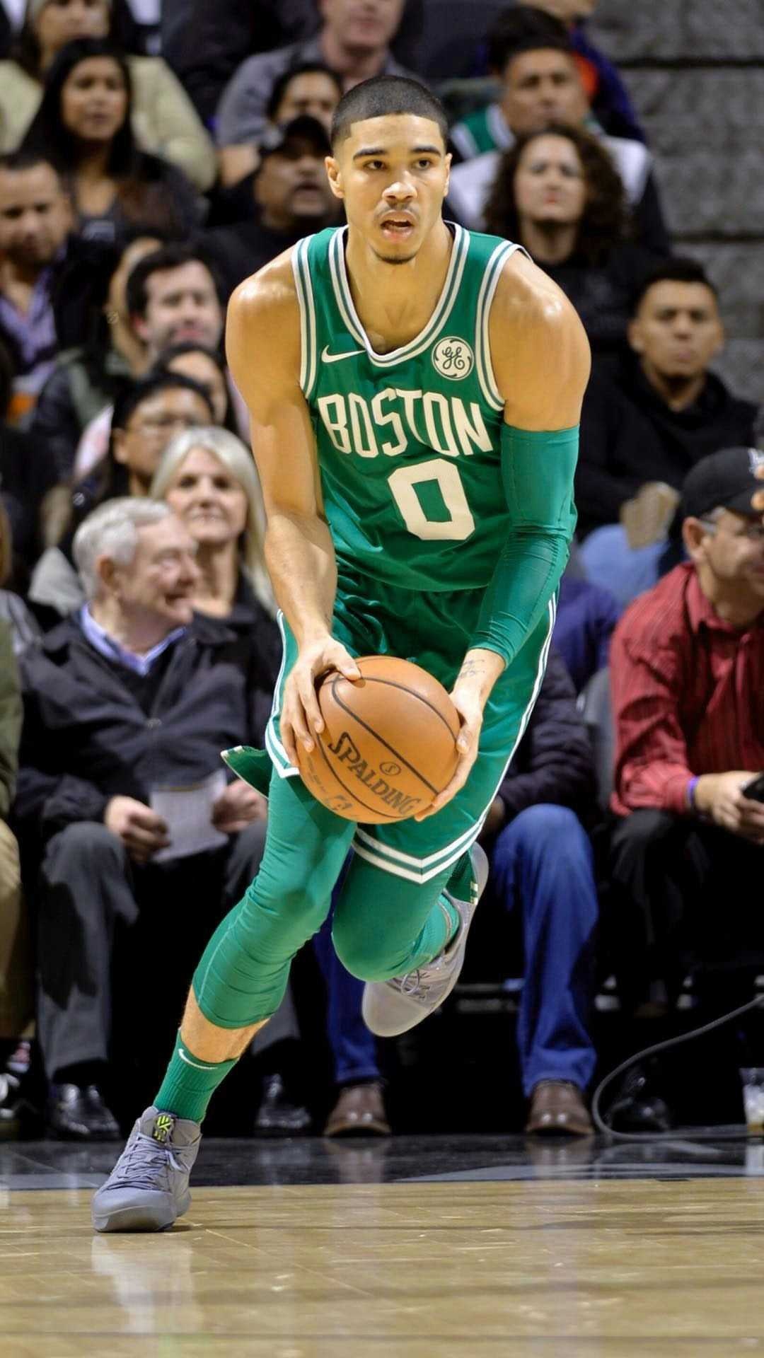 Jayson Tatum, Idlewp wallpaper, Celtics star, 1080x1920 Full HD Handy