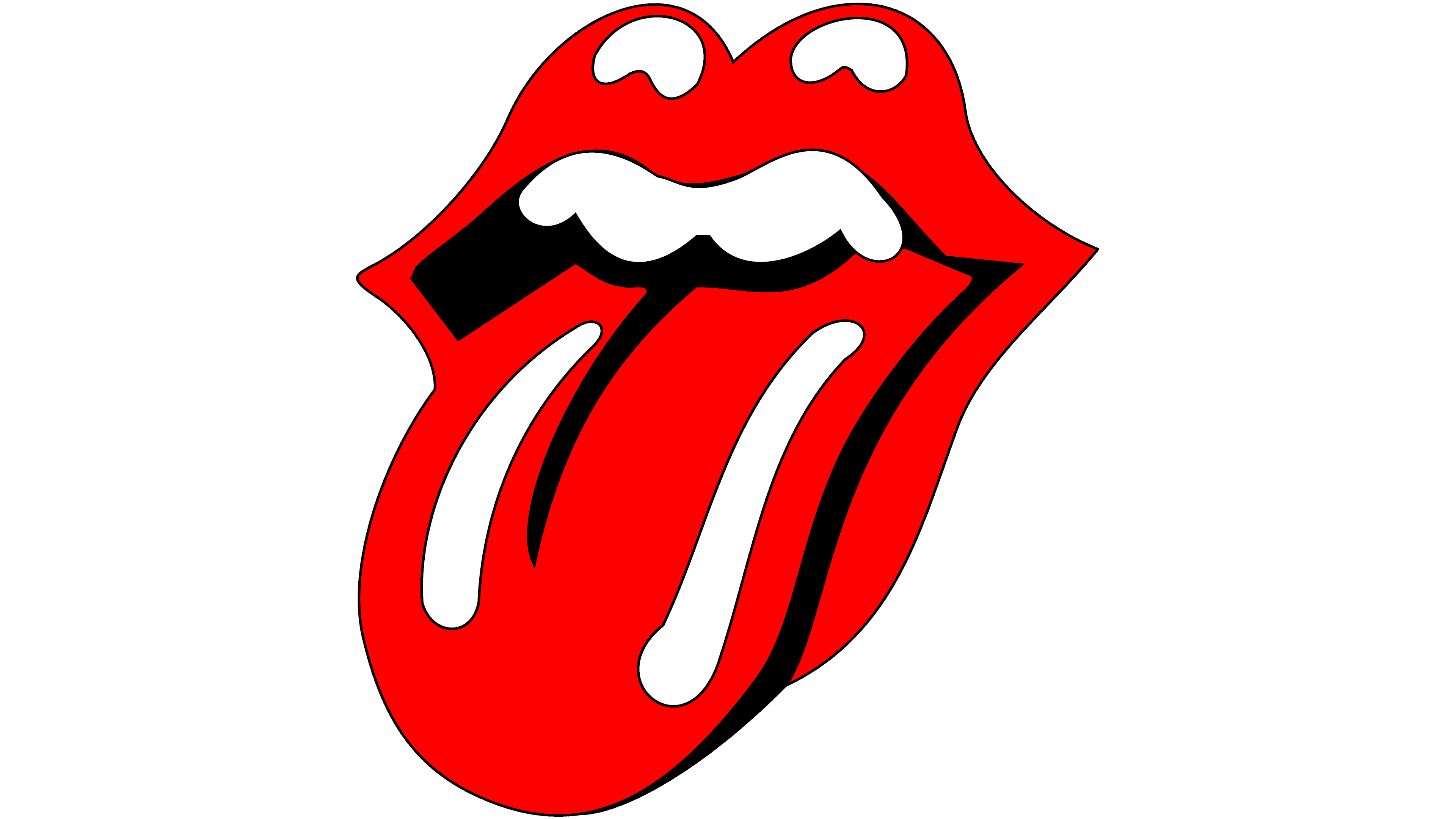 Rolling Stones logo, Iconic band symbol, Rolling Stones signature, Music legends, 3840x2160 4K Desktop