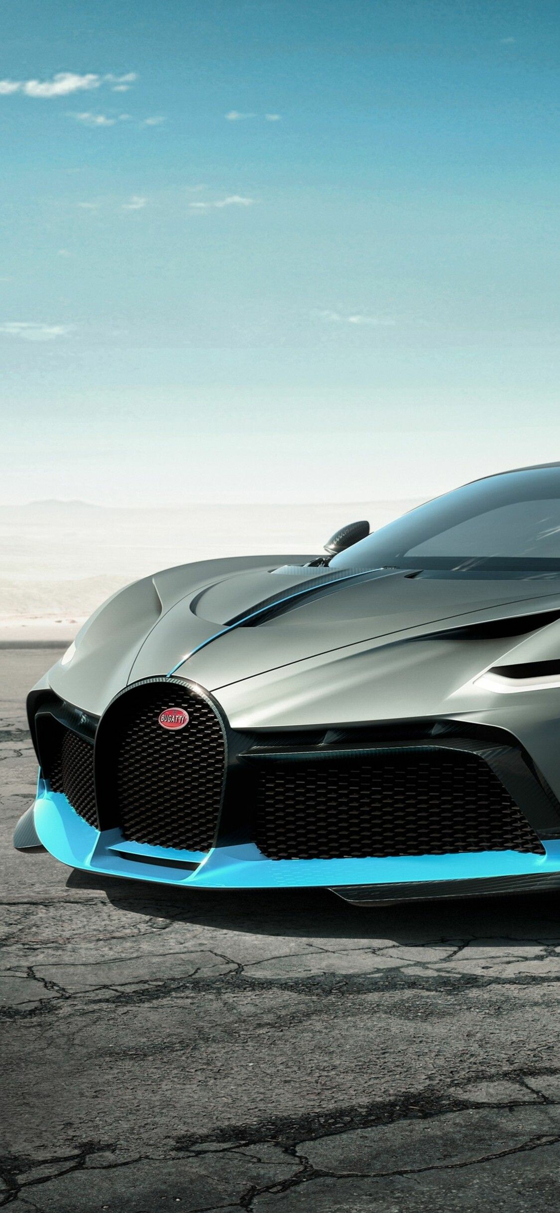 Bugatti: A French luxury automobile manufacturer, Divo. 1130x2440 HD Background.