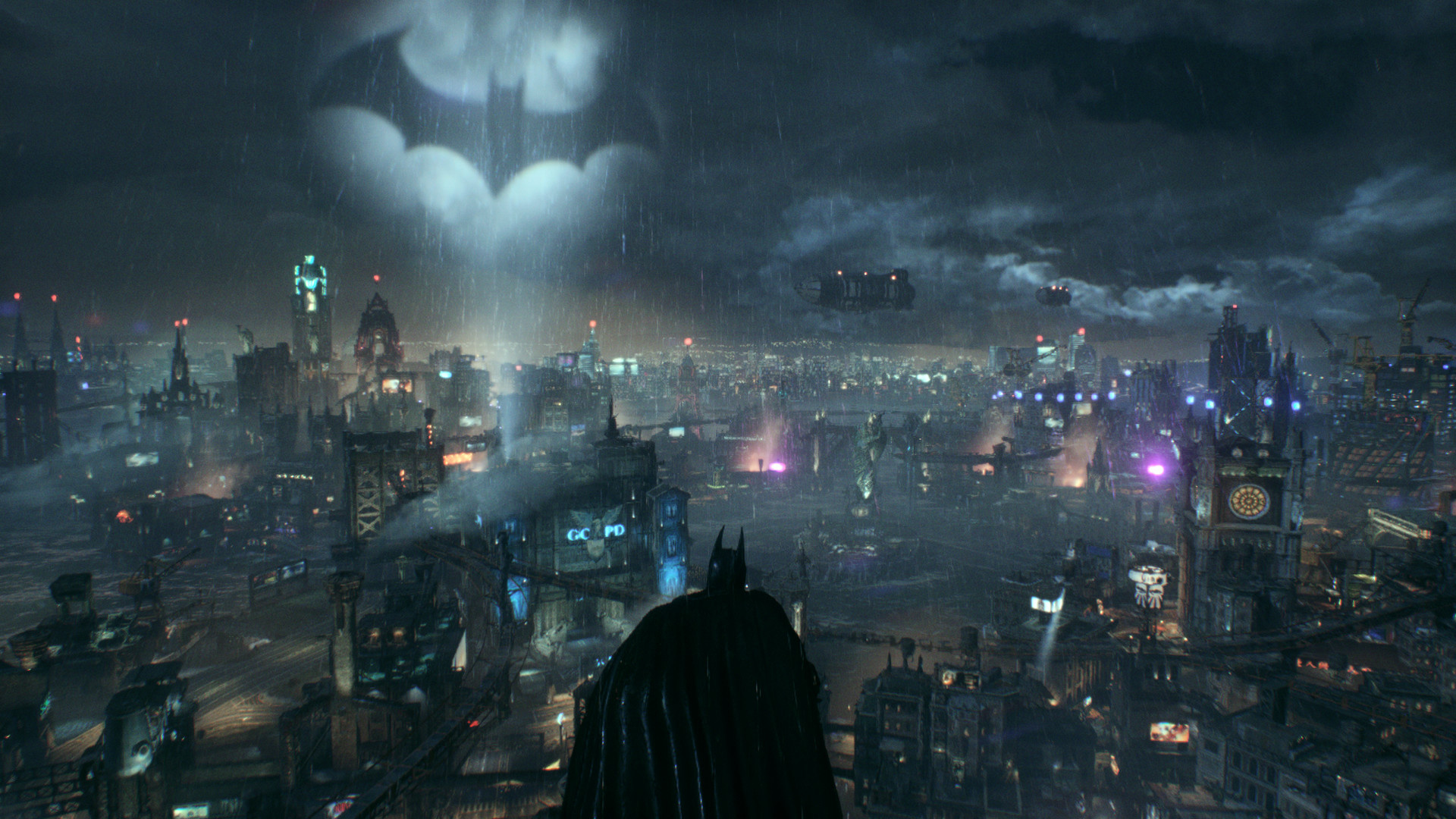 Gotham City, Background, HD wallpaper, 1920x1080 Full HD Desktop