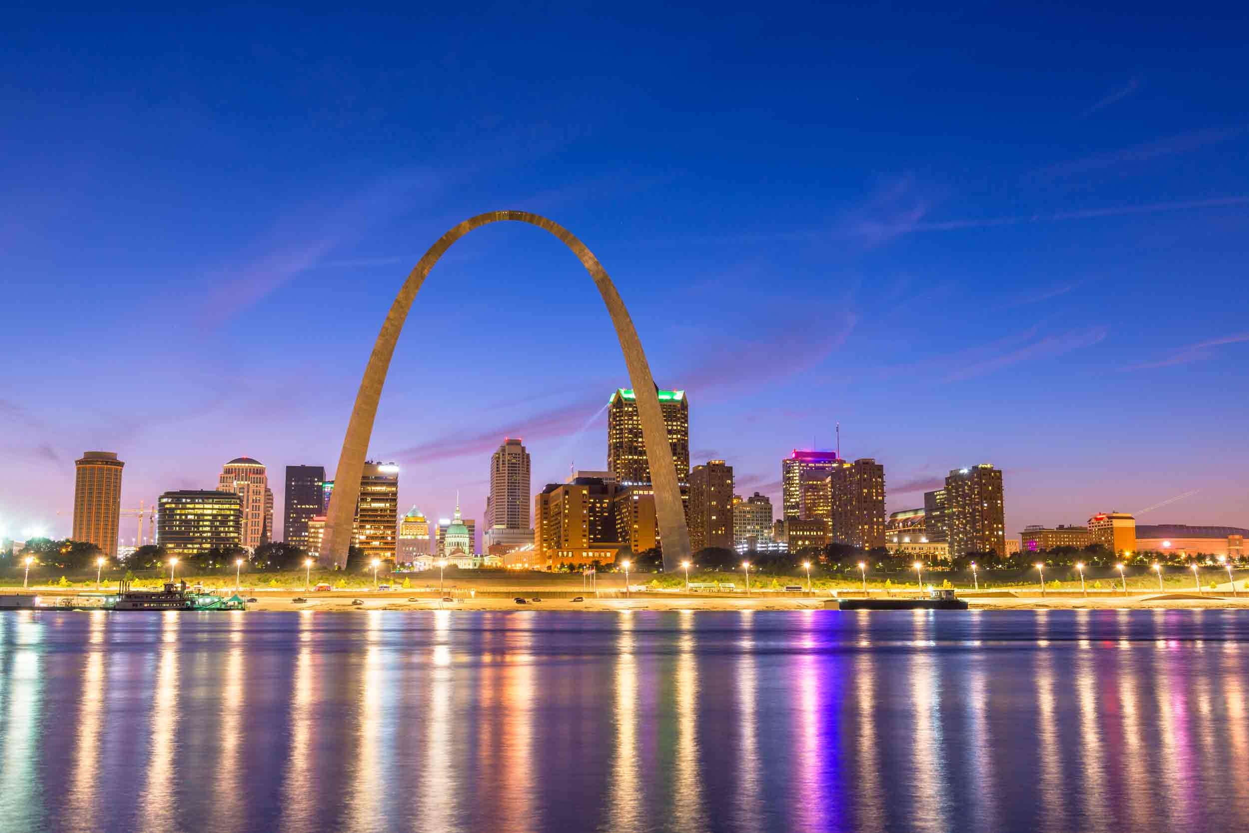 St. Louis skyline, Gateway insurance partners, Insurance, Financial services, 2500x1670 HD Desktop