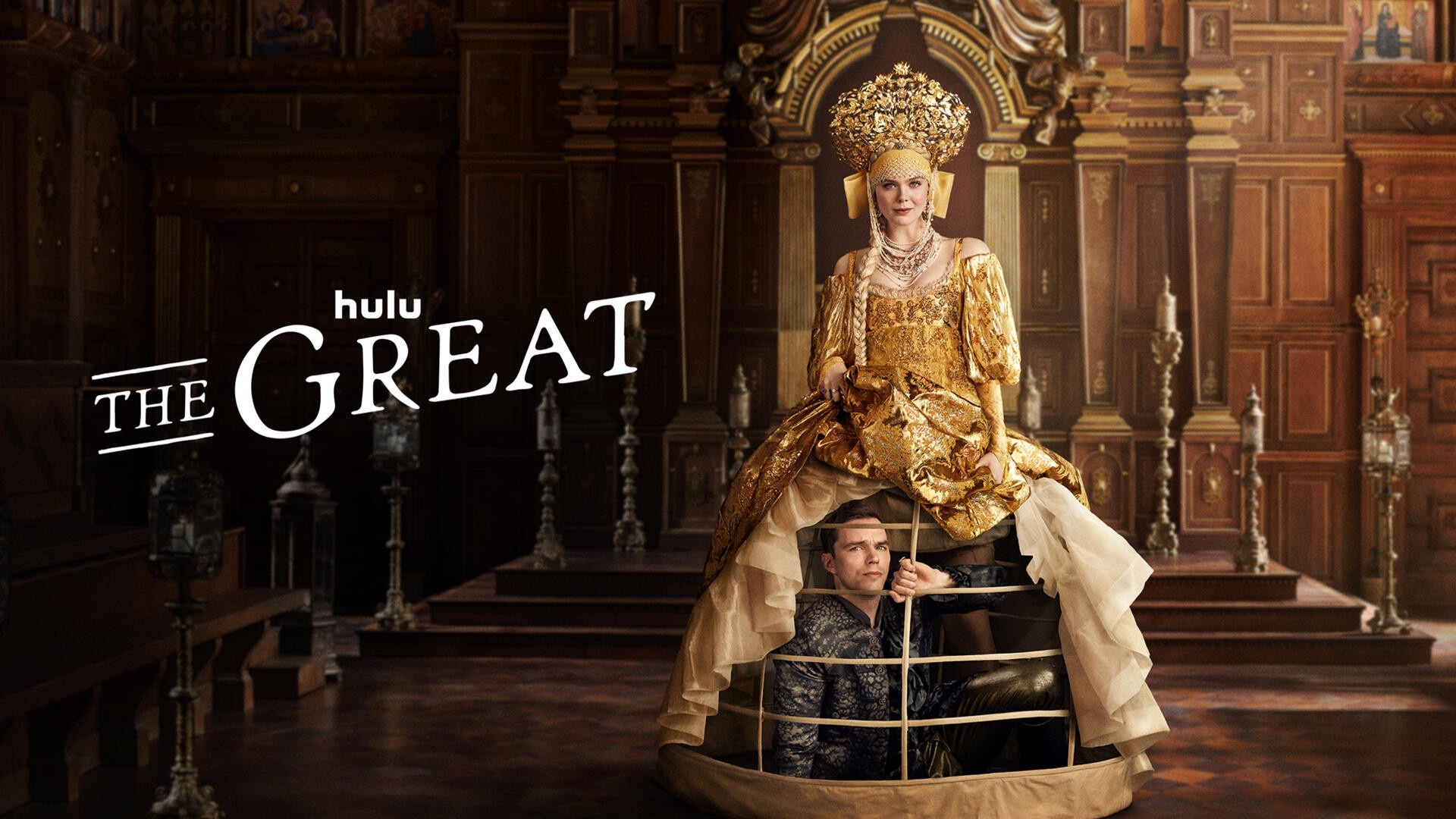 The Great (TV series): A fictionalized and anachronistic story of an idealistic young girl who honors an arranged marriage to the mercurial Russian Emperor Peter. 1920x1080 Full HD Background.