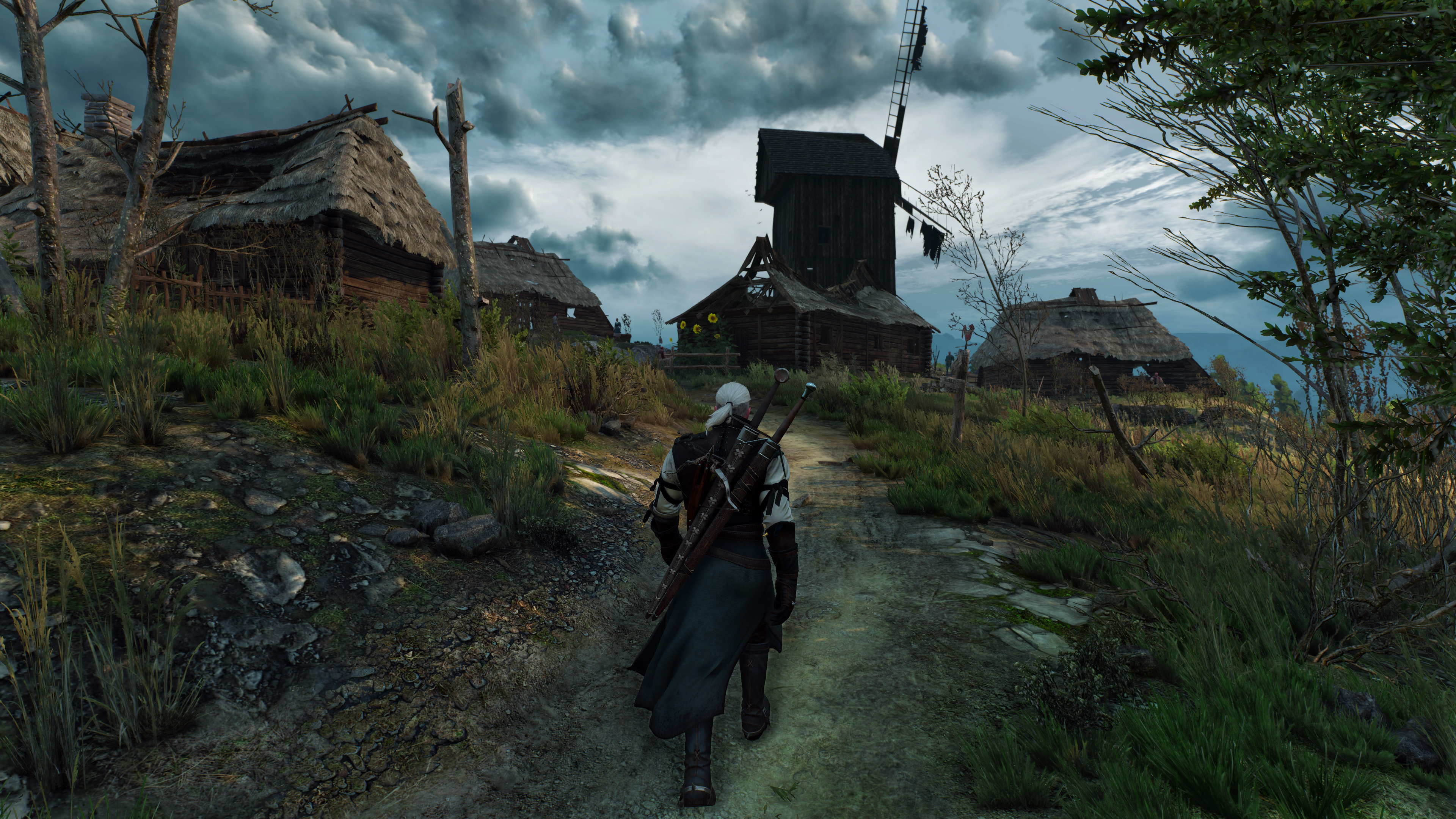 Witcher 3 4K, Stunning visuals, Epic RPG, Geralt of Rivia, 3840x2160 4K Desktop
