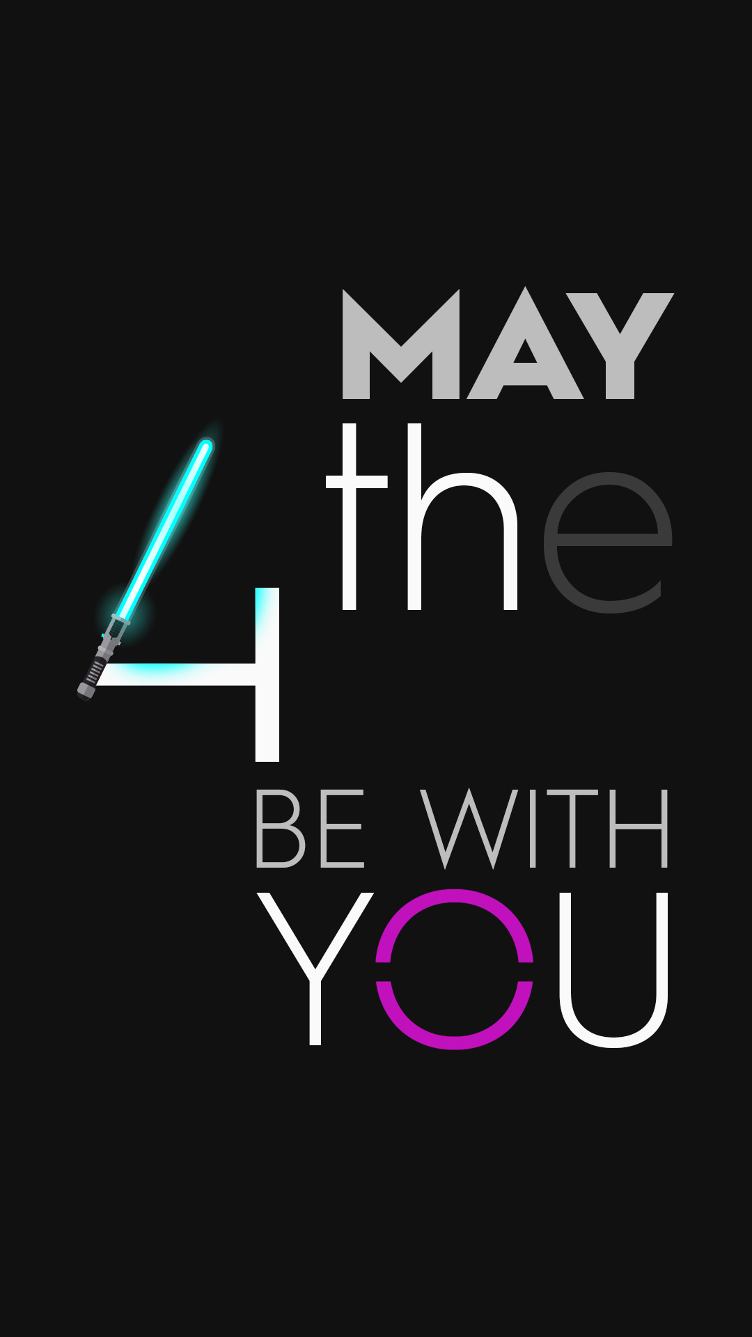 Typography critique, Star Wars Day poster, Graphic design improvement, Stack Exchange, 1080x1920 Full HD Phone