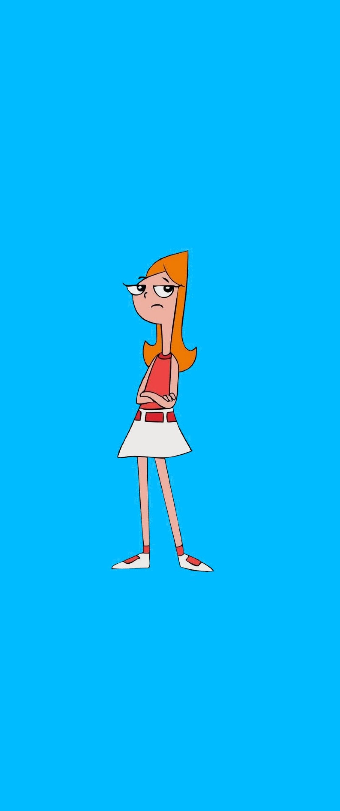 Candice, Phineas and Ferb wallpaper, Phineas and Ferb, Cartoon wallpaper, 1120x2660 HD Handy