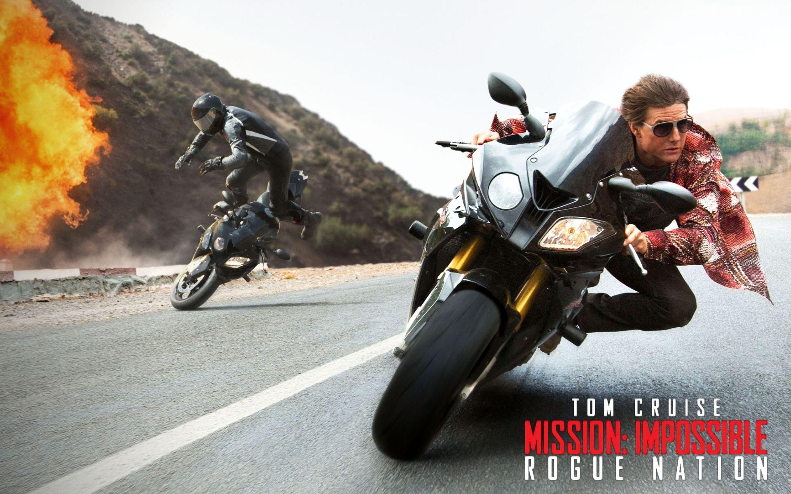 Mission Impossible: Rogue Nation, High-octane action, Tom Cruise, Thrilling stunts, 2560x1600 HD Desktop