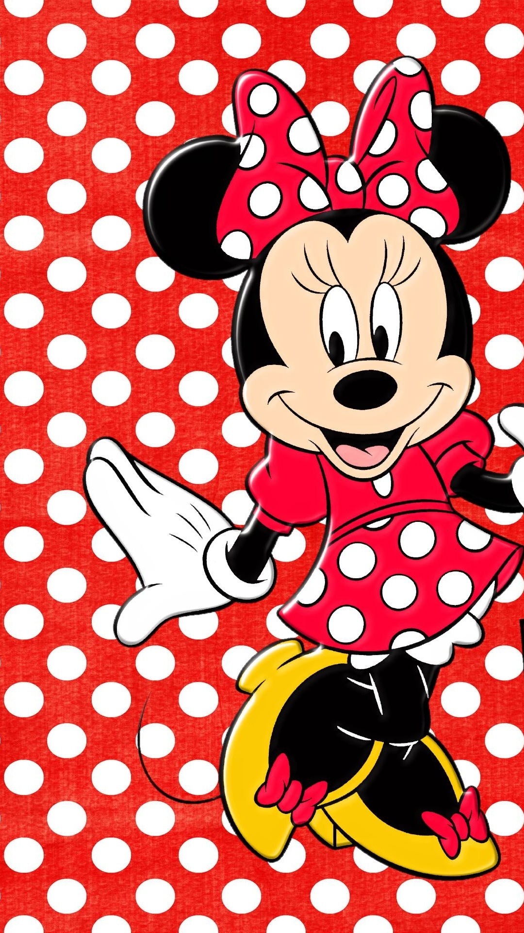 Minnie Mouse, Cute wallpapers, Animated character, Cartoon, 1080x1920 Full HD Phone