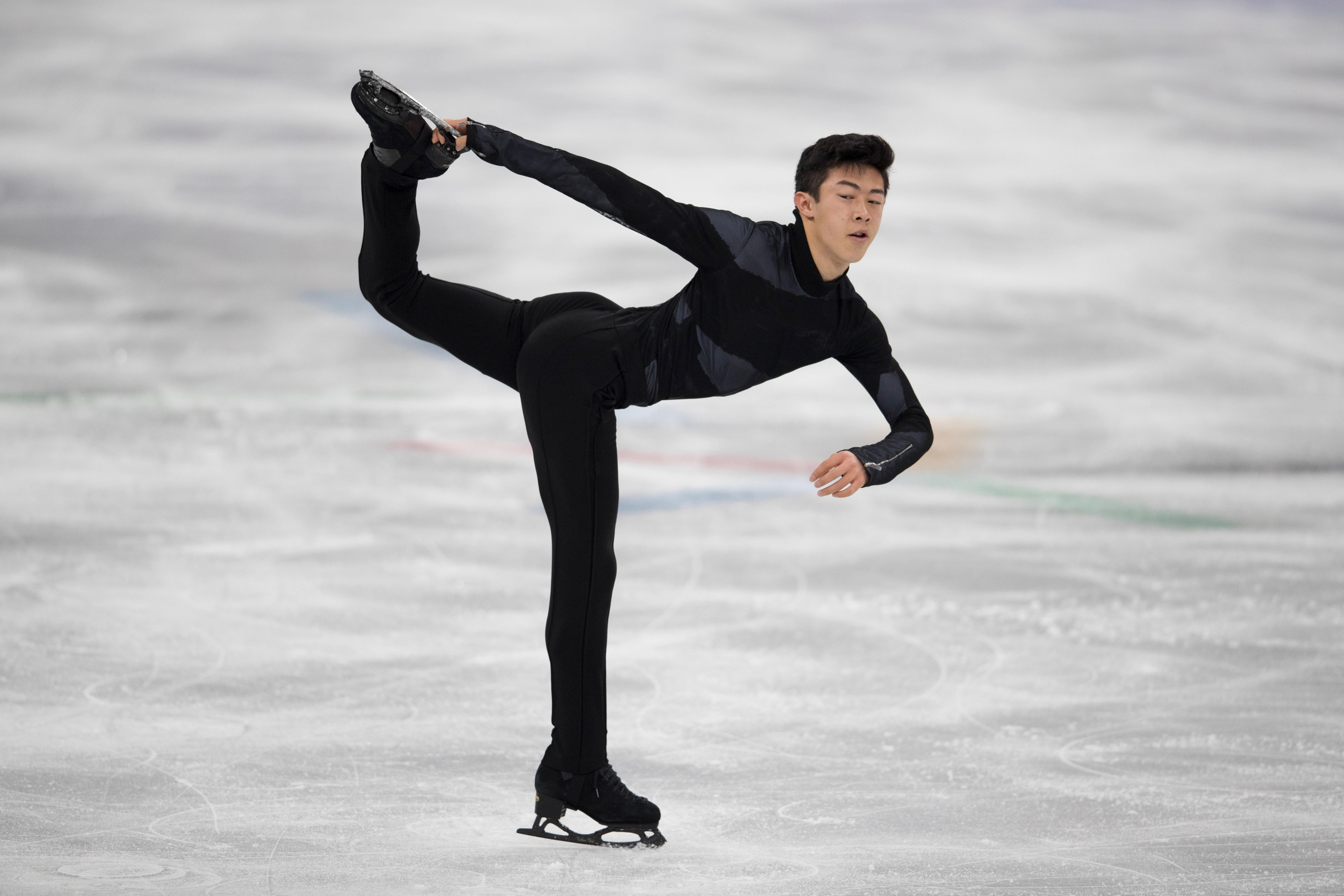 Single Skating: Nathan Chen of the United States competes in the Team Event Men's Short Program, The PyeongChang 2018. 3000x2000 HD Wallpaper.