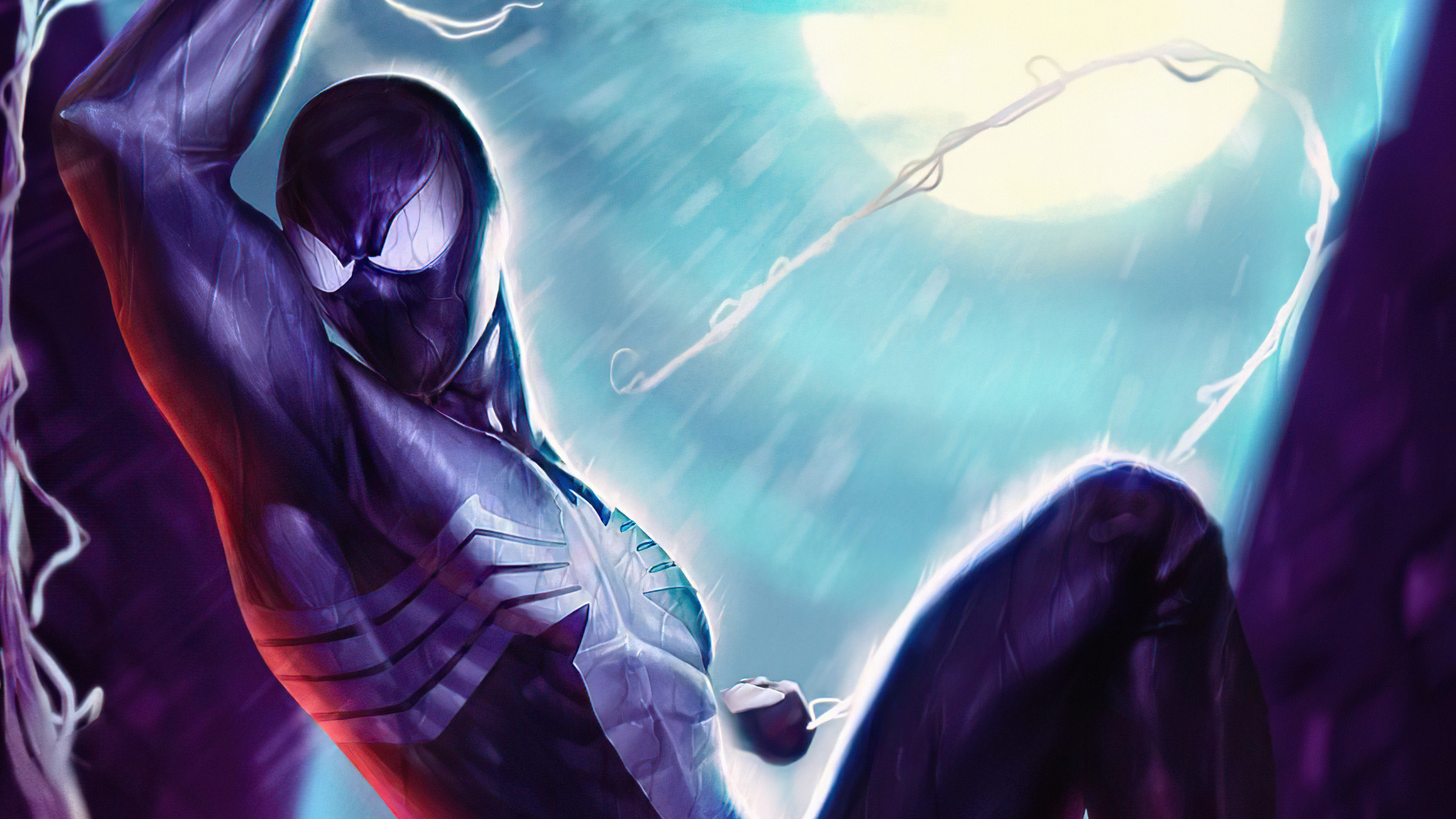 Superhero Spider-Man, 4K Ultra HD wallpaper, Marvel superhero, Superhero artwork, 3840x2160 4K Desktop