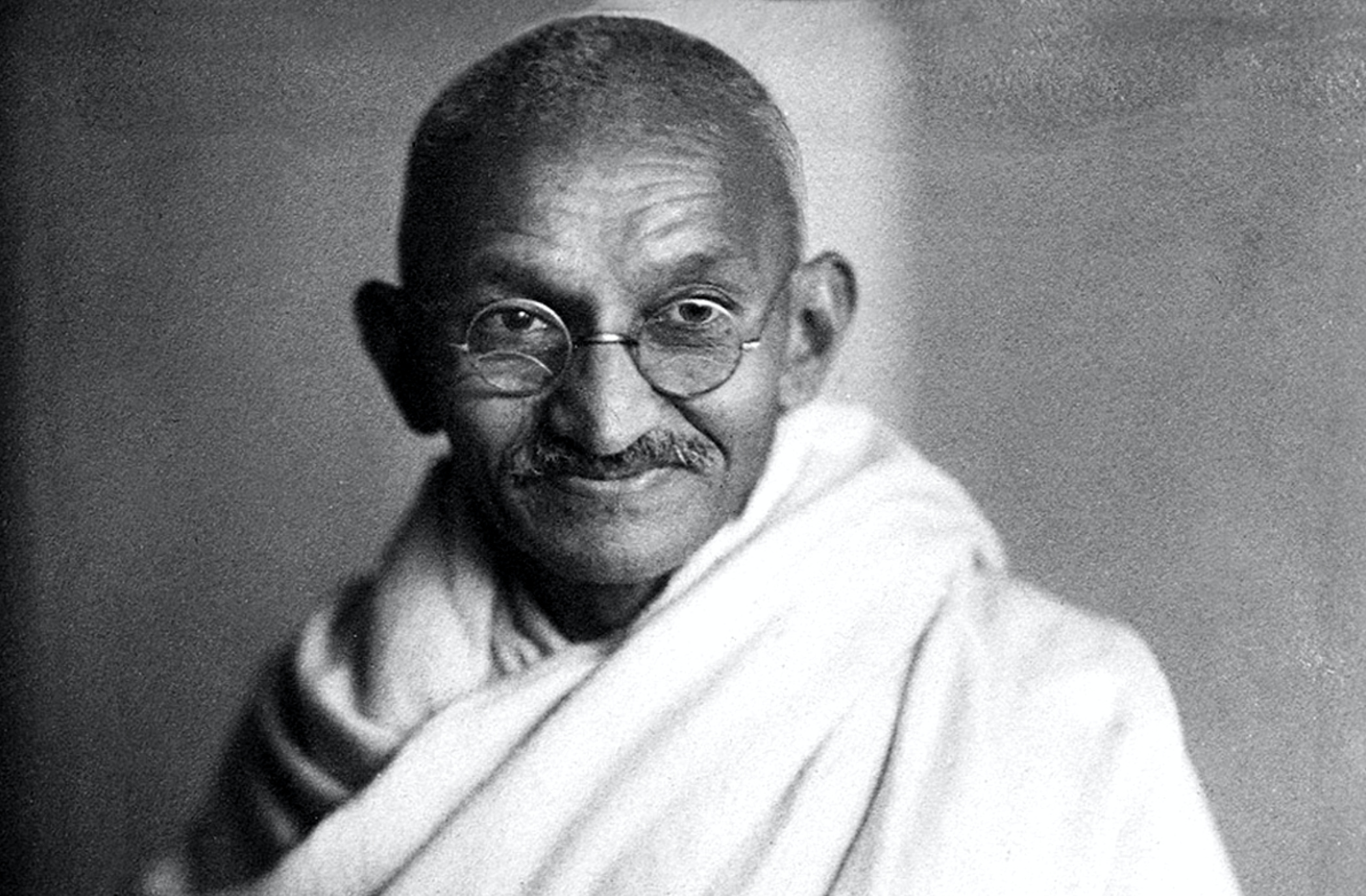 Mahatma Gandhi, Symbol of peace, Inspirational figure, Unifying leader, 2100x1380 HD Desktop