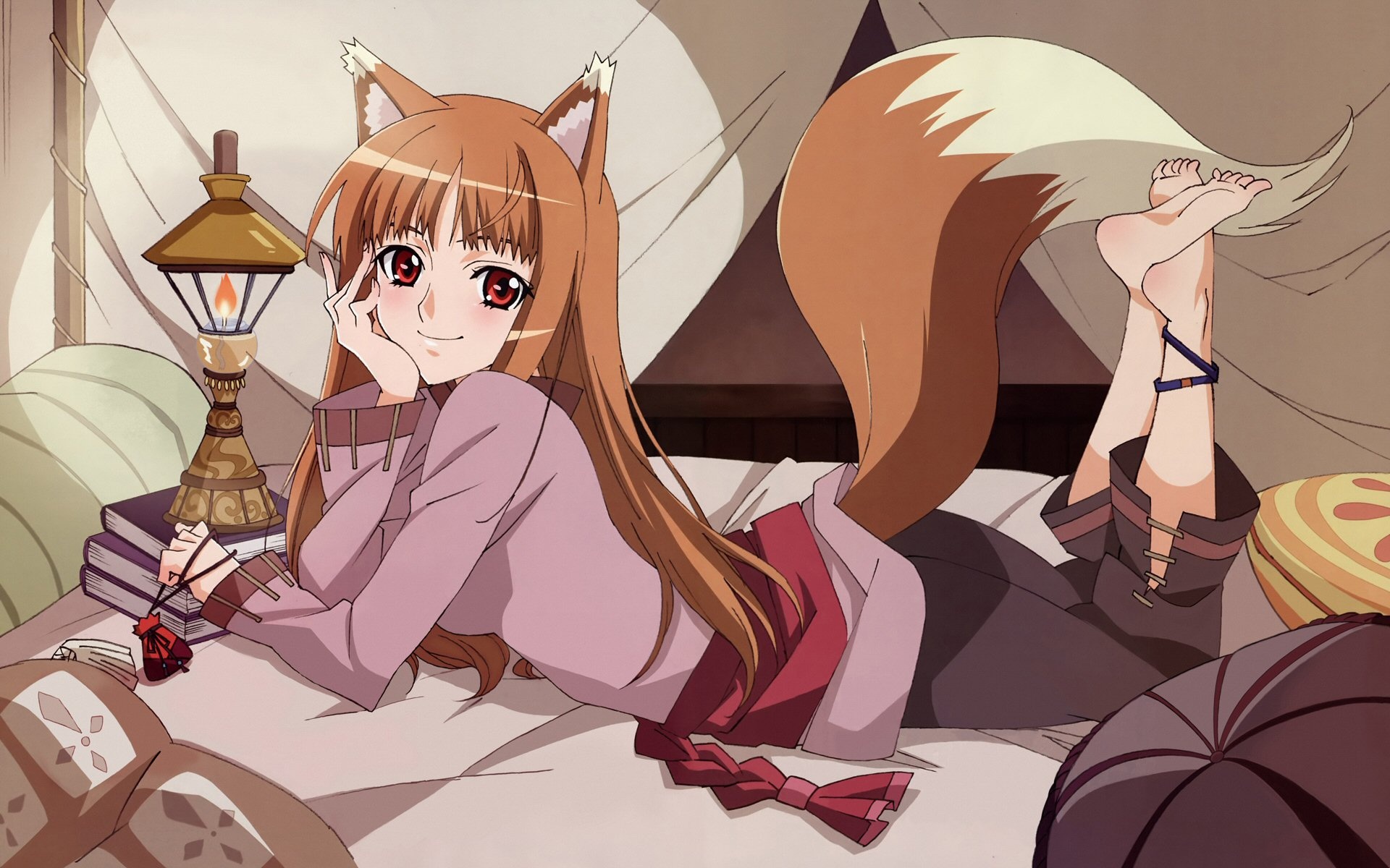 Spice and Wolf (Anime): Heightened sense of smell, Transformation. 1920x1200 HD Wallpaper.