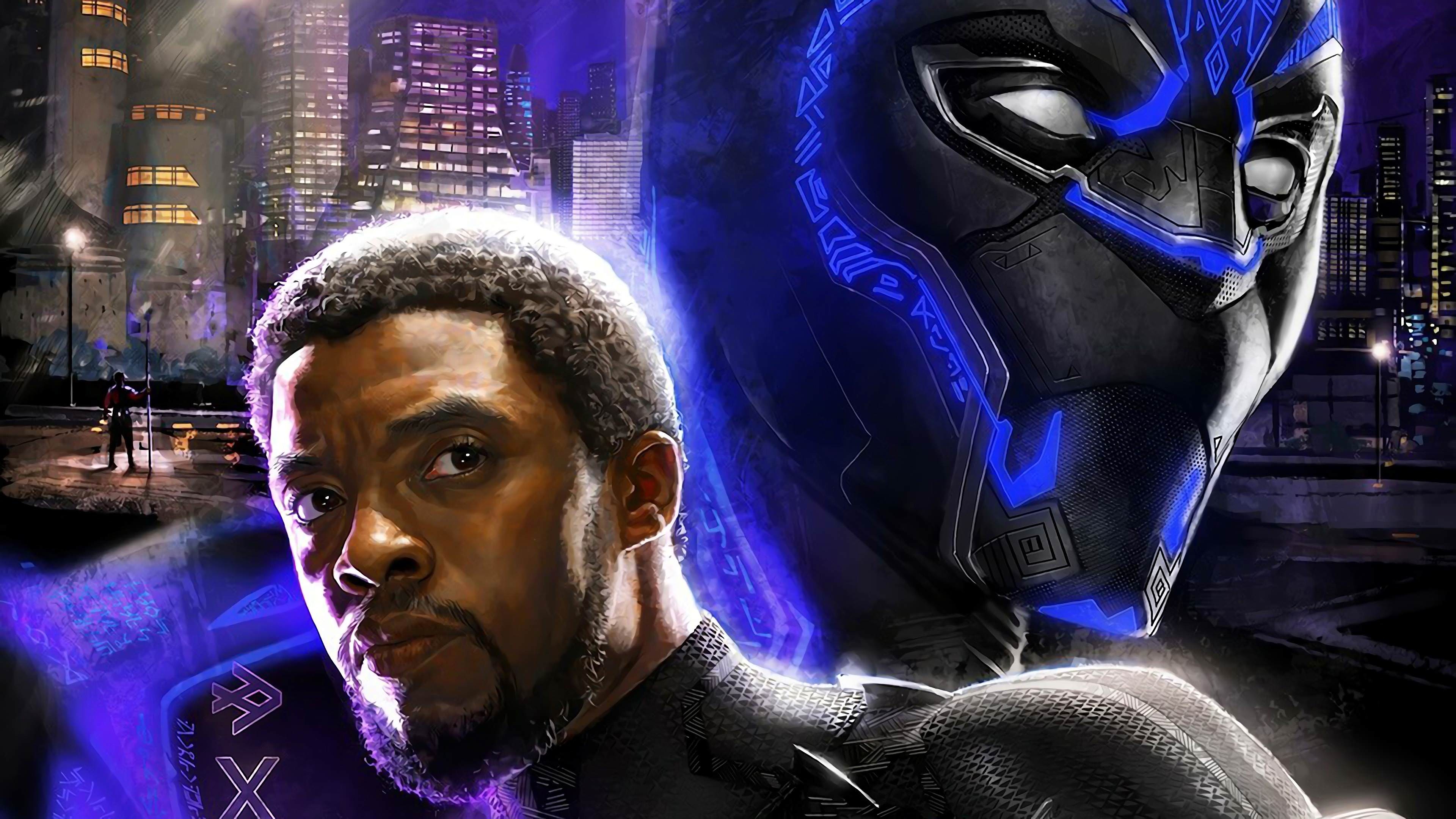 T'Challa, Black Panther 2018, Movie, Marvel, 3840x2160 4K Desktop