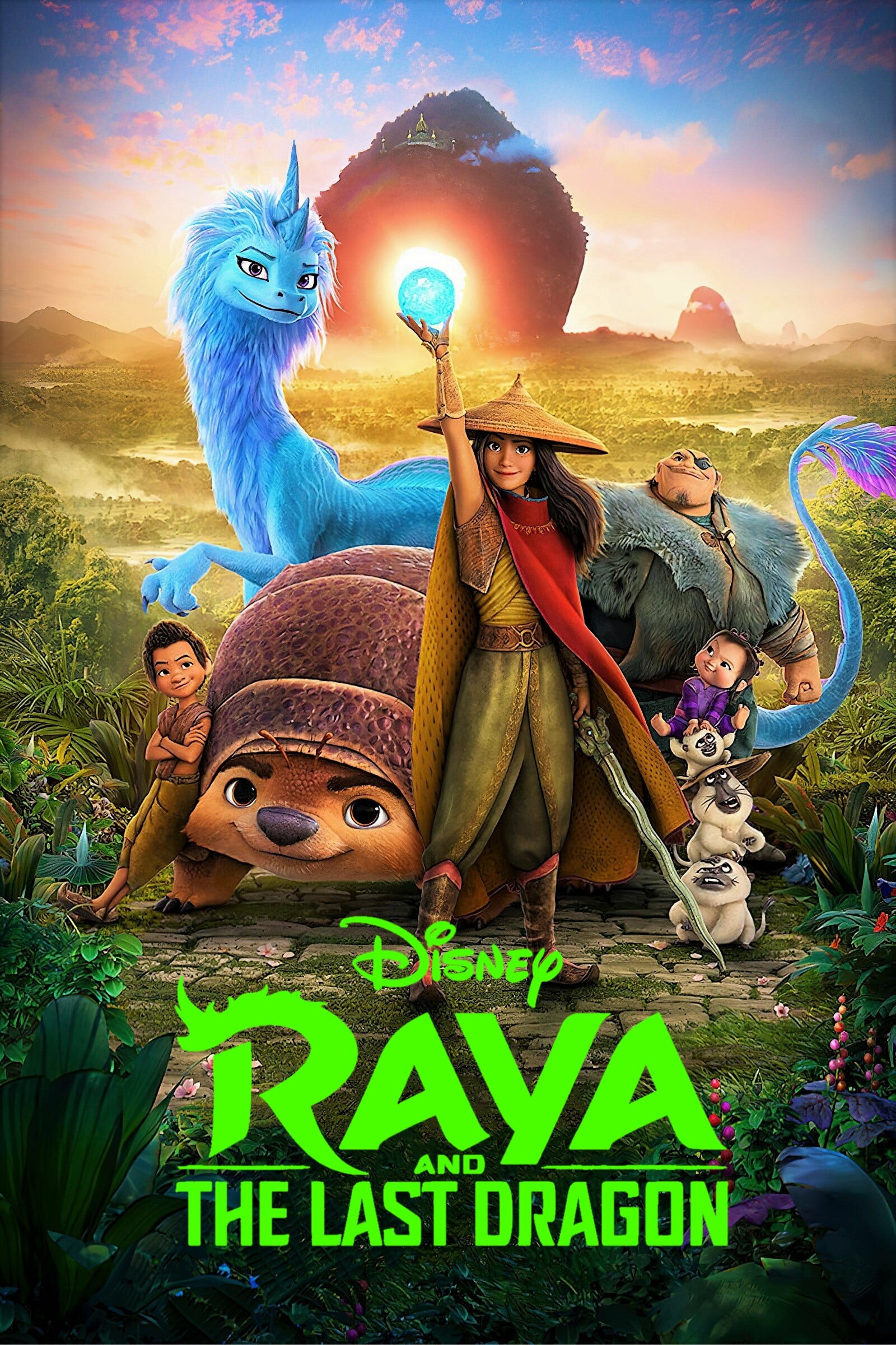 Raya and the Last Dragon: The film follows the titular warrior princess, voiced by Marie Tran. 1600x2400 HD Background.