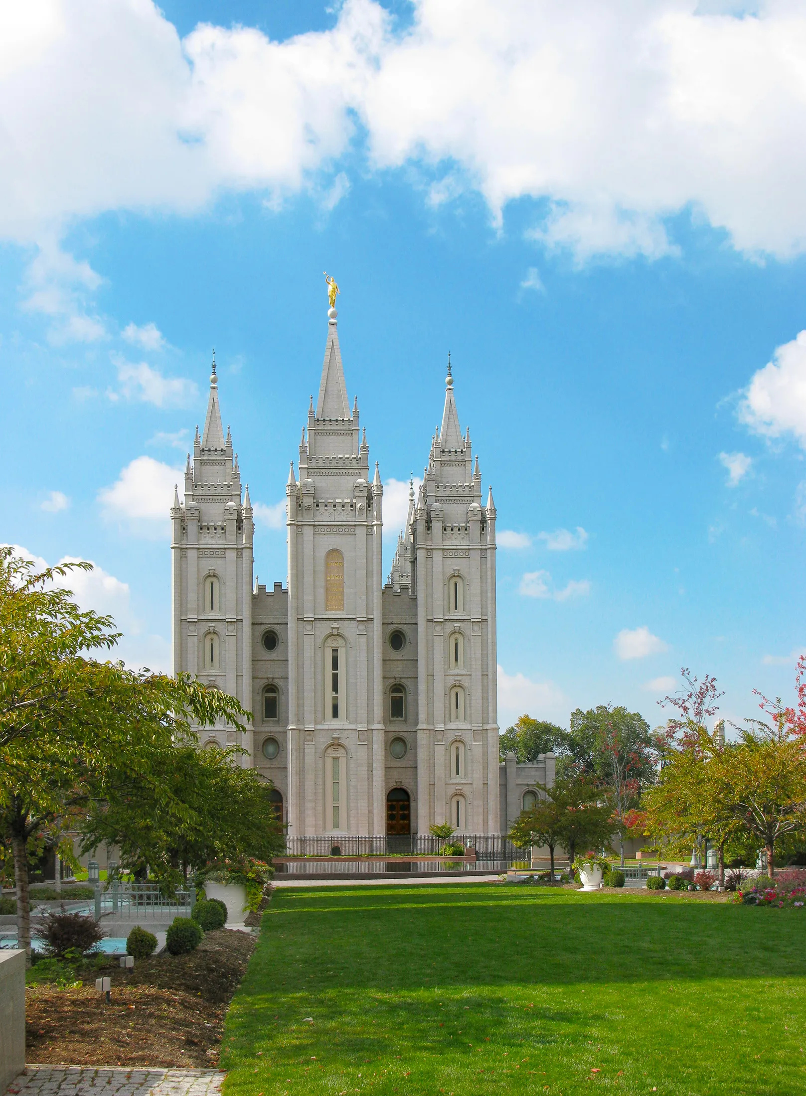 Salt Lake Temple, Mormon leader, Faith's opposition, Gay marriage, 1620x2200 HD Phone