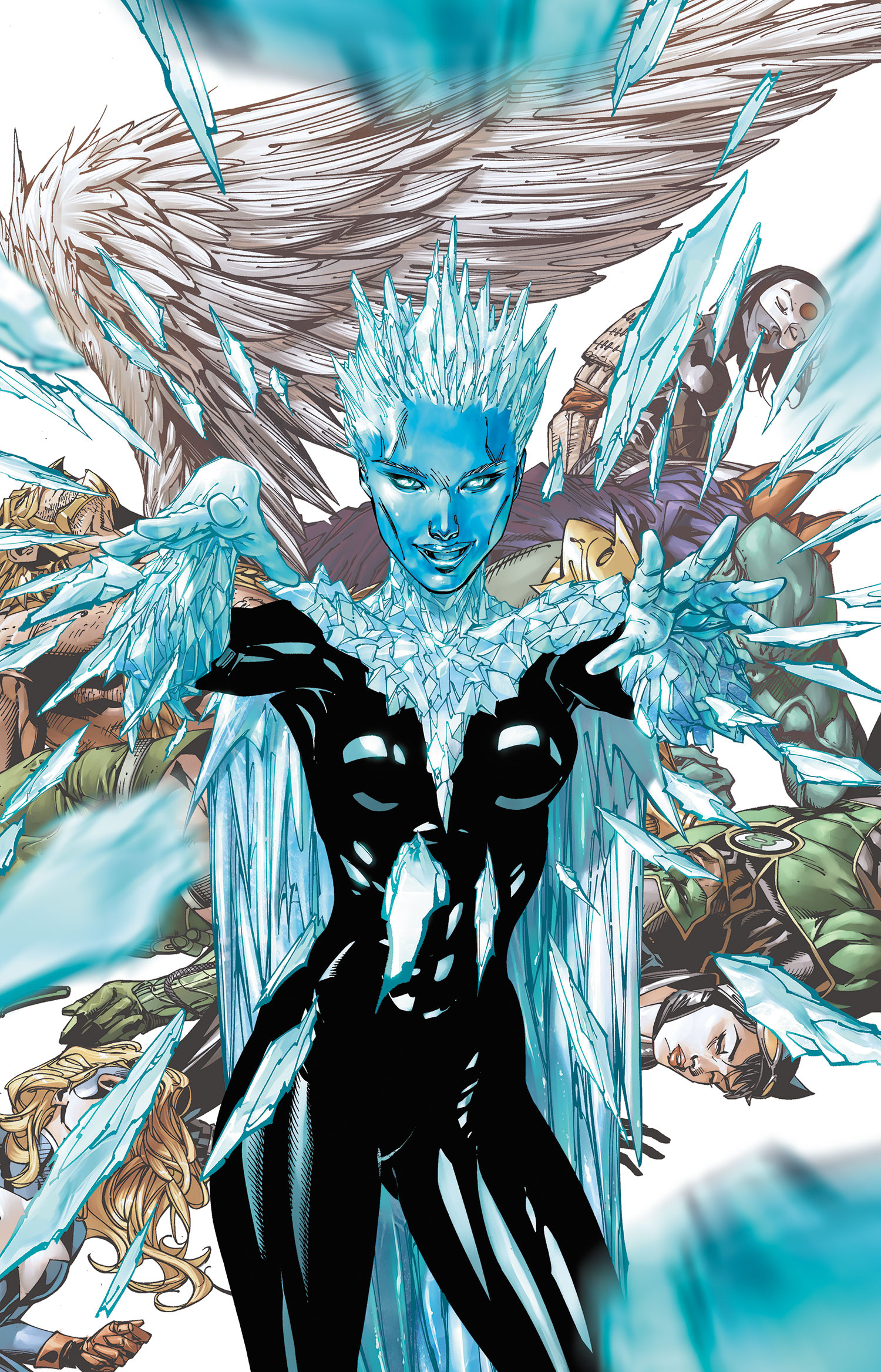 Killer Frost Comics, Comic fans' delight, Stunning HQ wallpapers, Killer Frost's icy persona, 1500x2340 HD Phone
